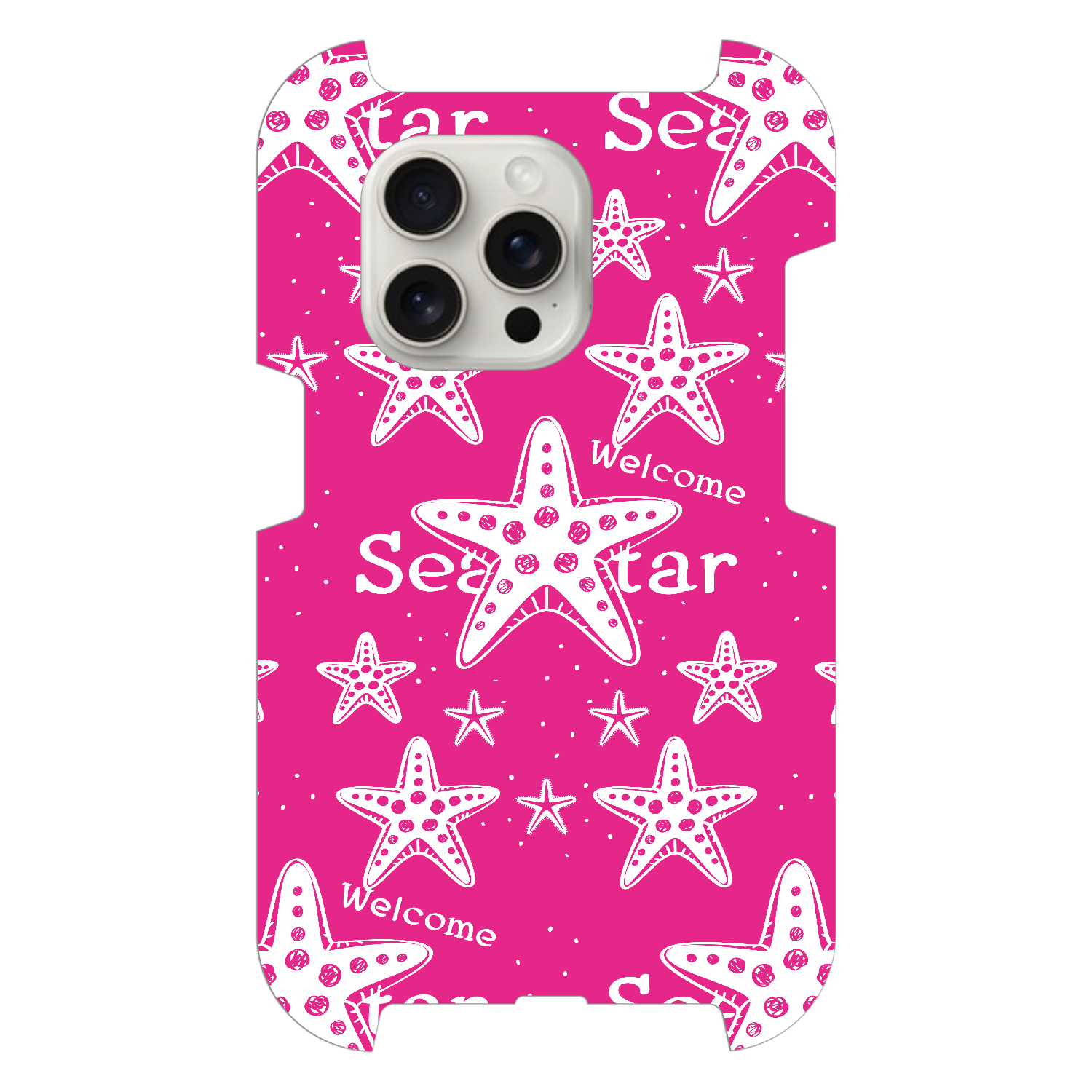 ヒトデ SeaStar 幸運のウェルカム・スターひとで E iPhone15 Pro