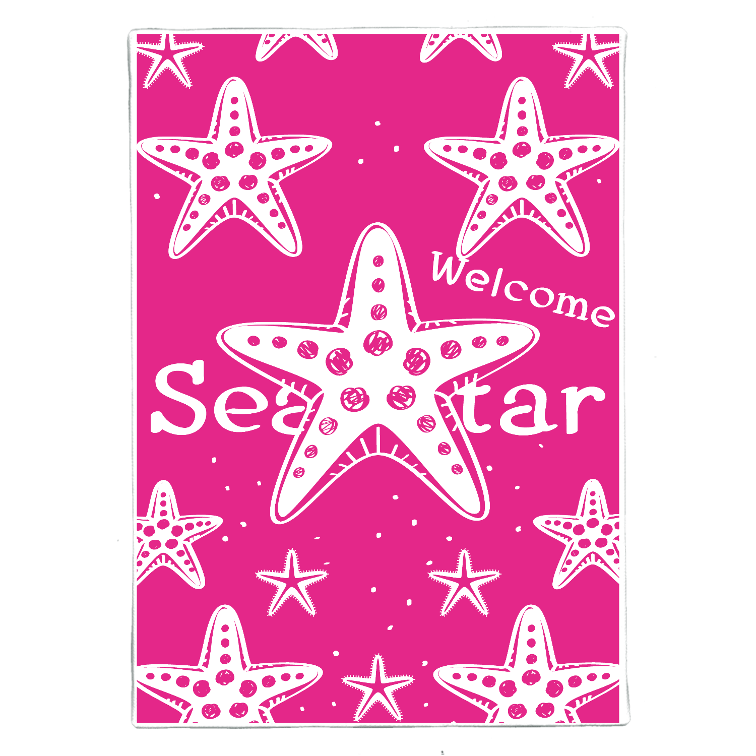 ヒトデ SeaStar 幸運のウェルカム・スターひとで E ファブリックパネル (B5サイズ)
