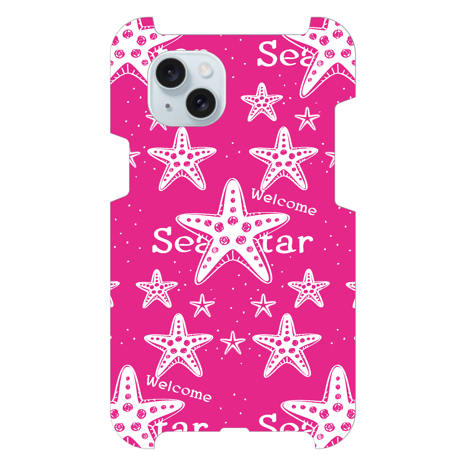 ヒトデ SeaStar 幸運のウェルカム・スターひとで E iPhone15 Plus