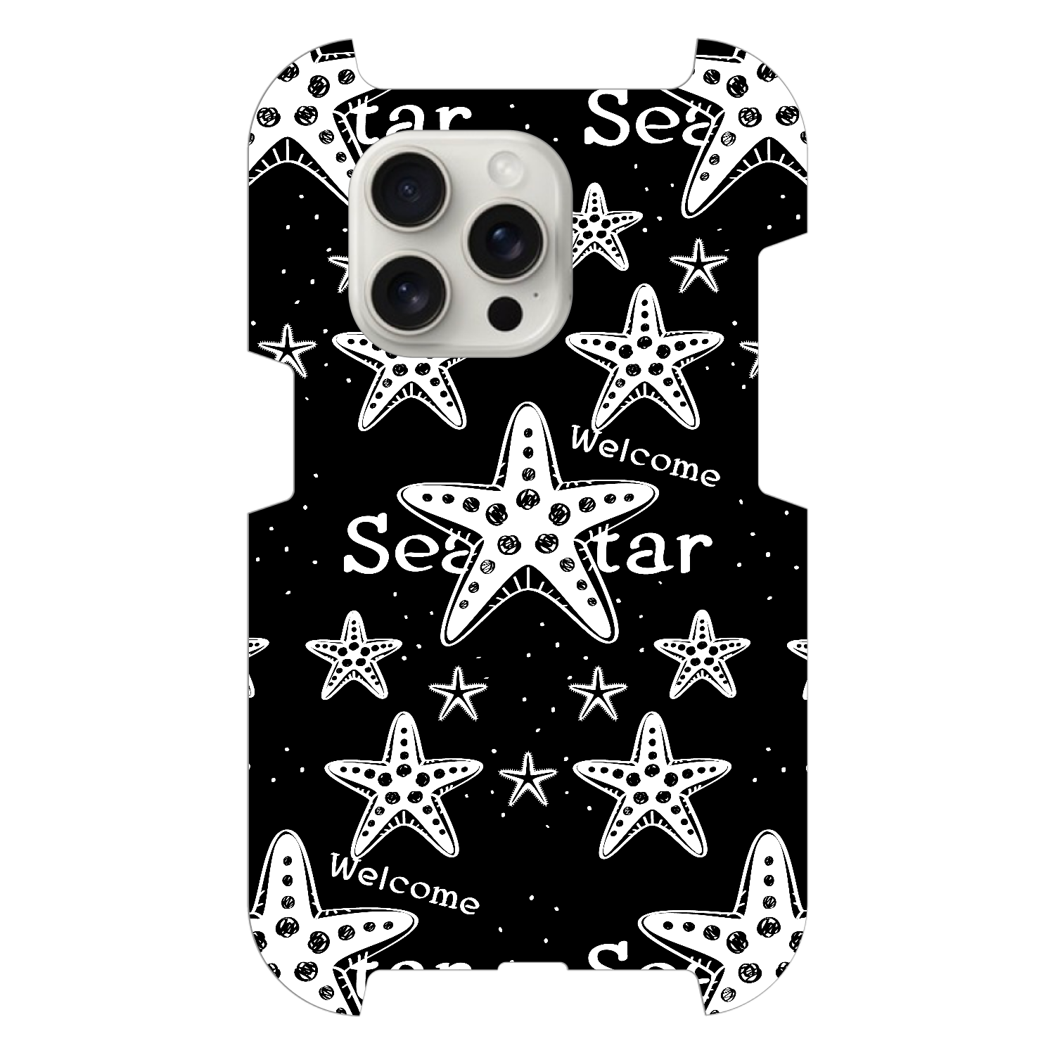 ヒトデ SeaStar 幸運のウェルカム・スターひとで F iPhone15 Pro
