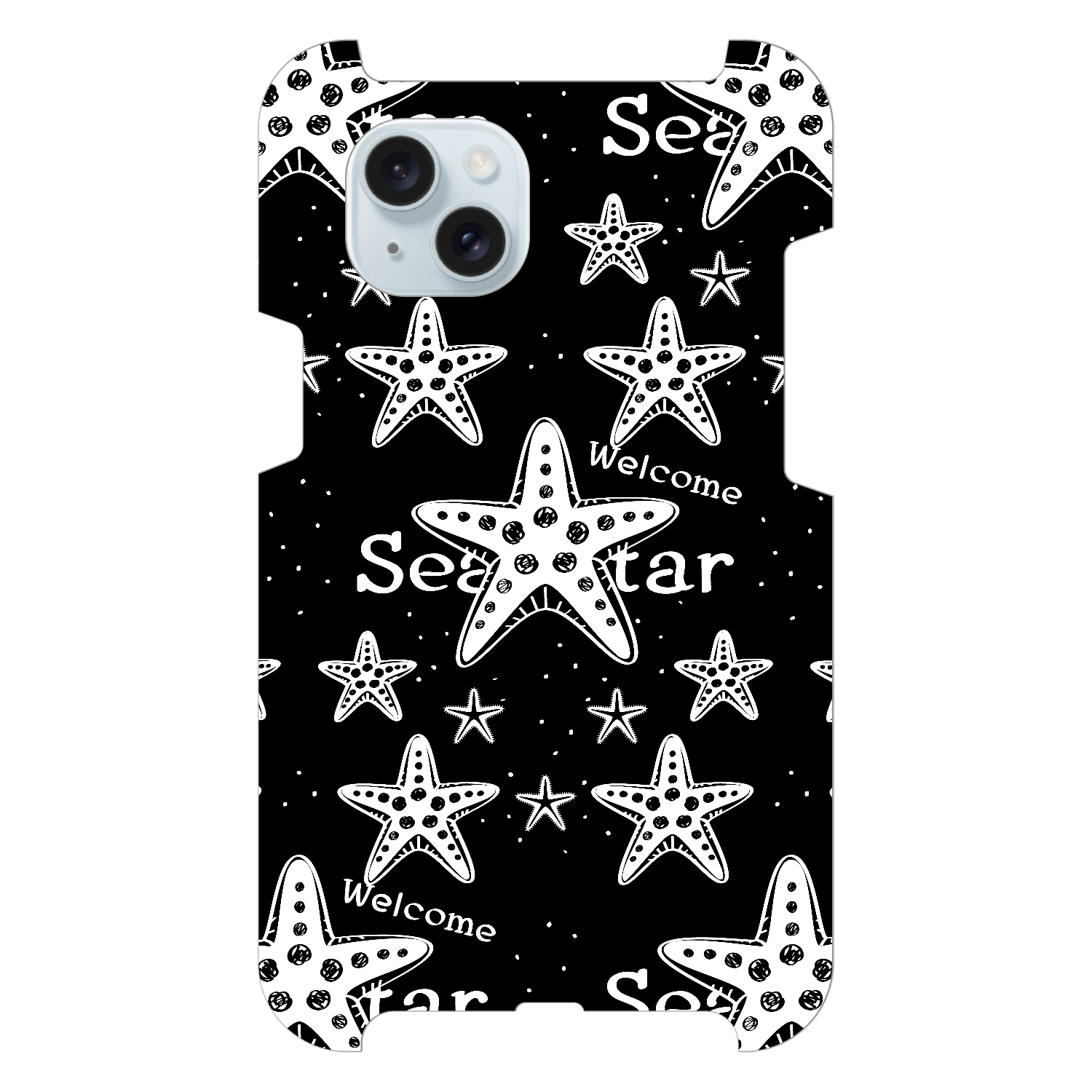 ヒトデ SeaStar 幸運のウェルカム・スターひとで F iPhone15 Plus