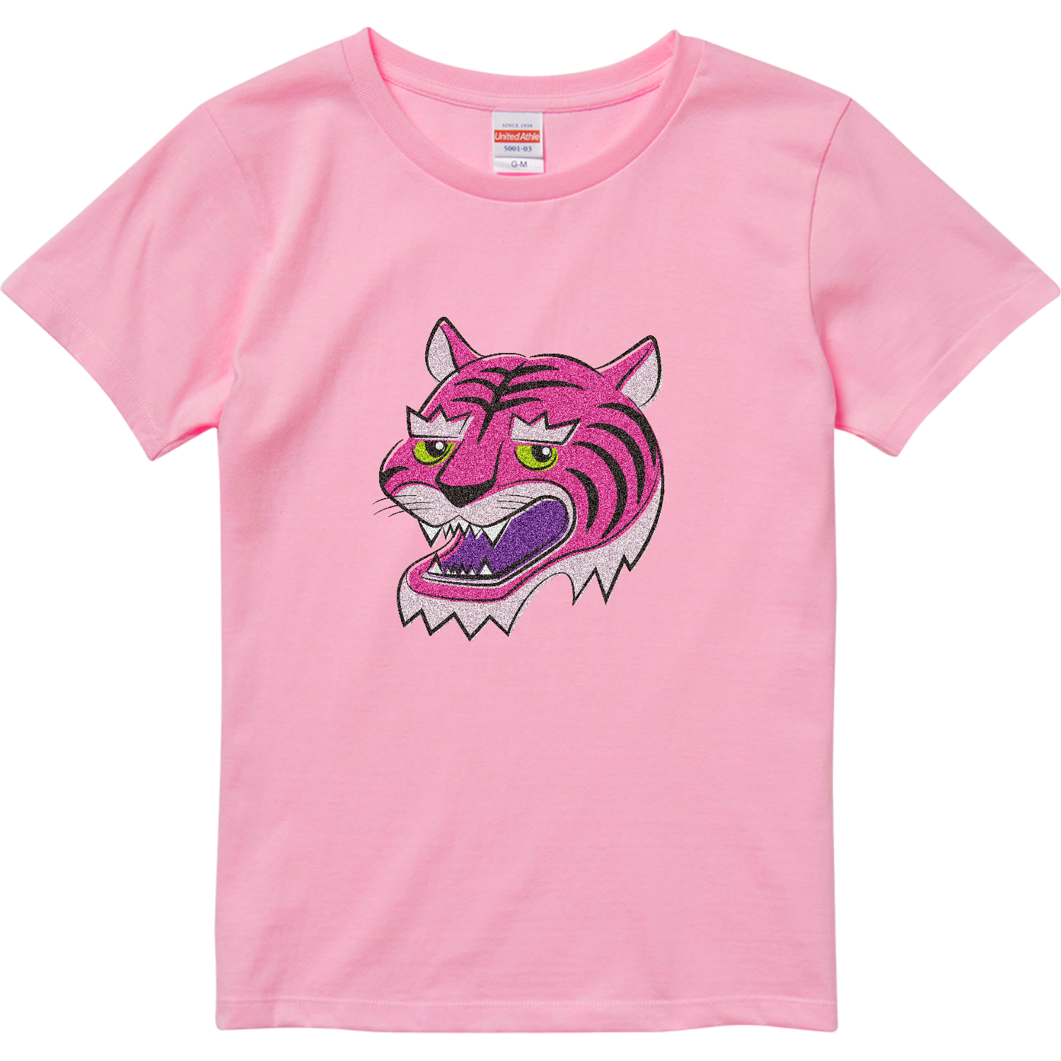 Pink Tiger  ハイクオリティーTシャツ（ガールズ）