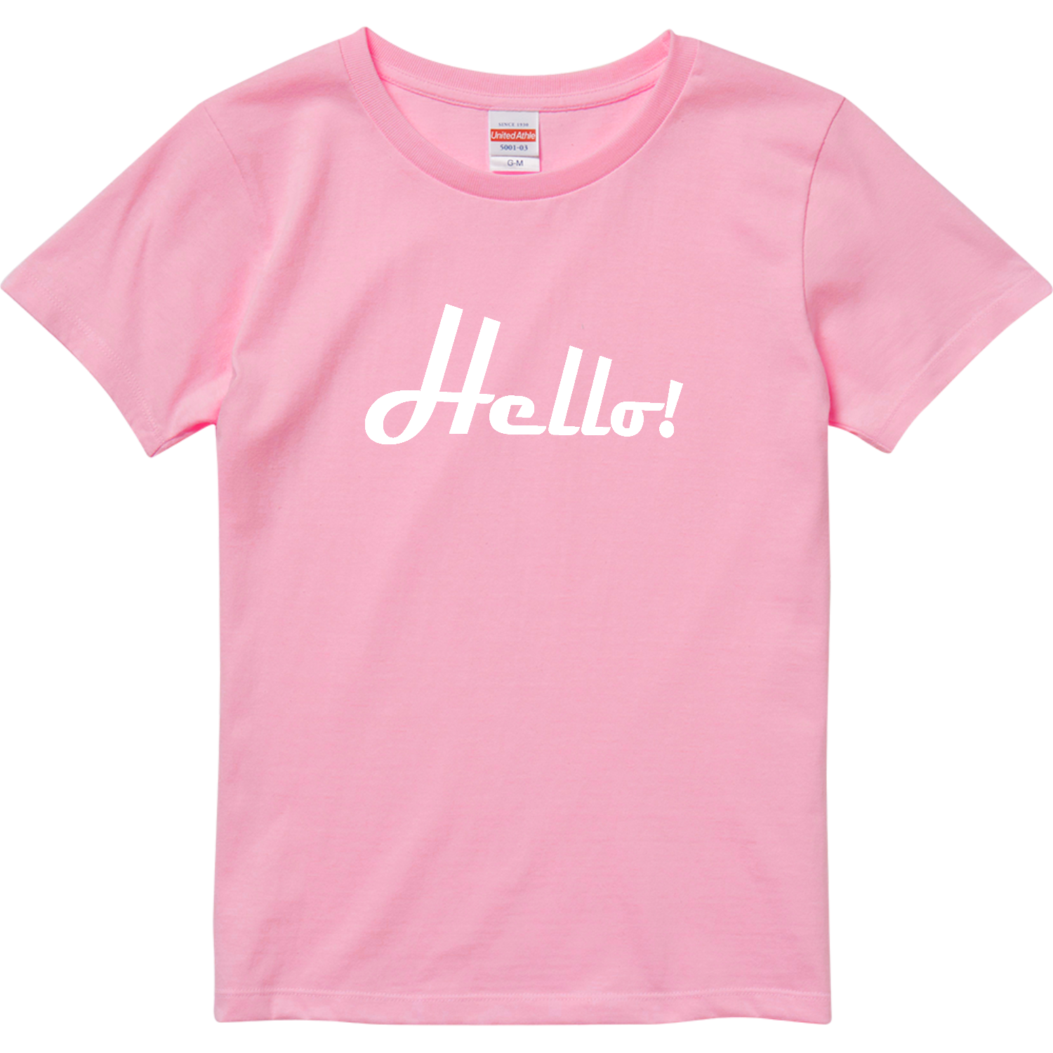 Hello! ハロー 02 ハイクオリティーTシャツ（ガールズ）