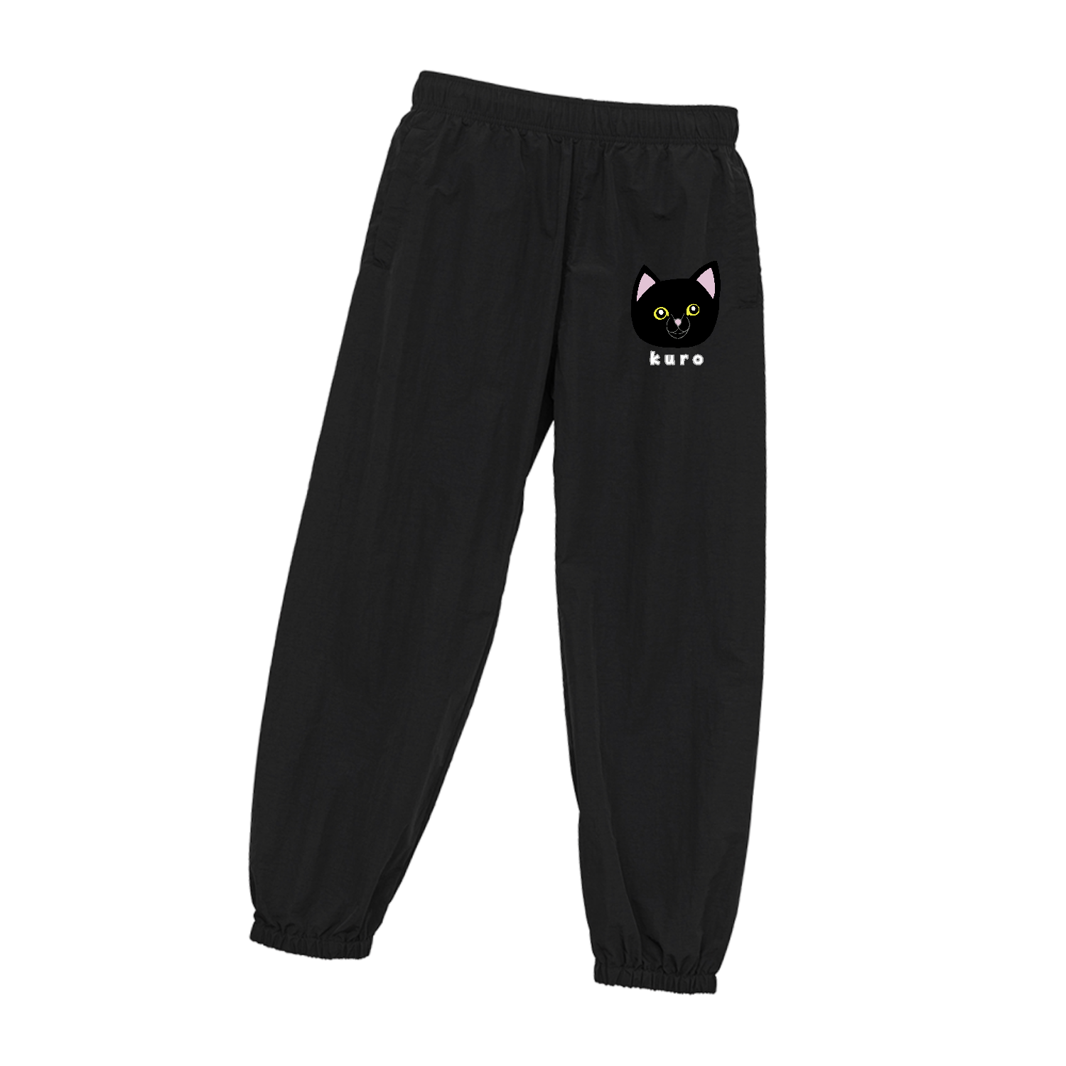 くろねこちゃん コットンライクナイロントレーニングパンツ（一重）