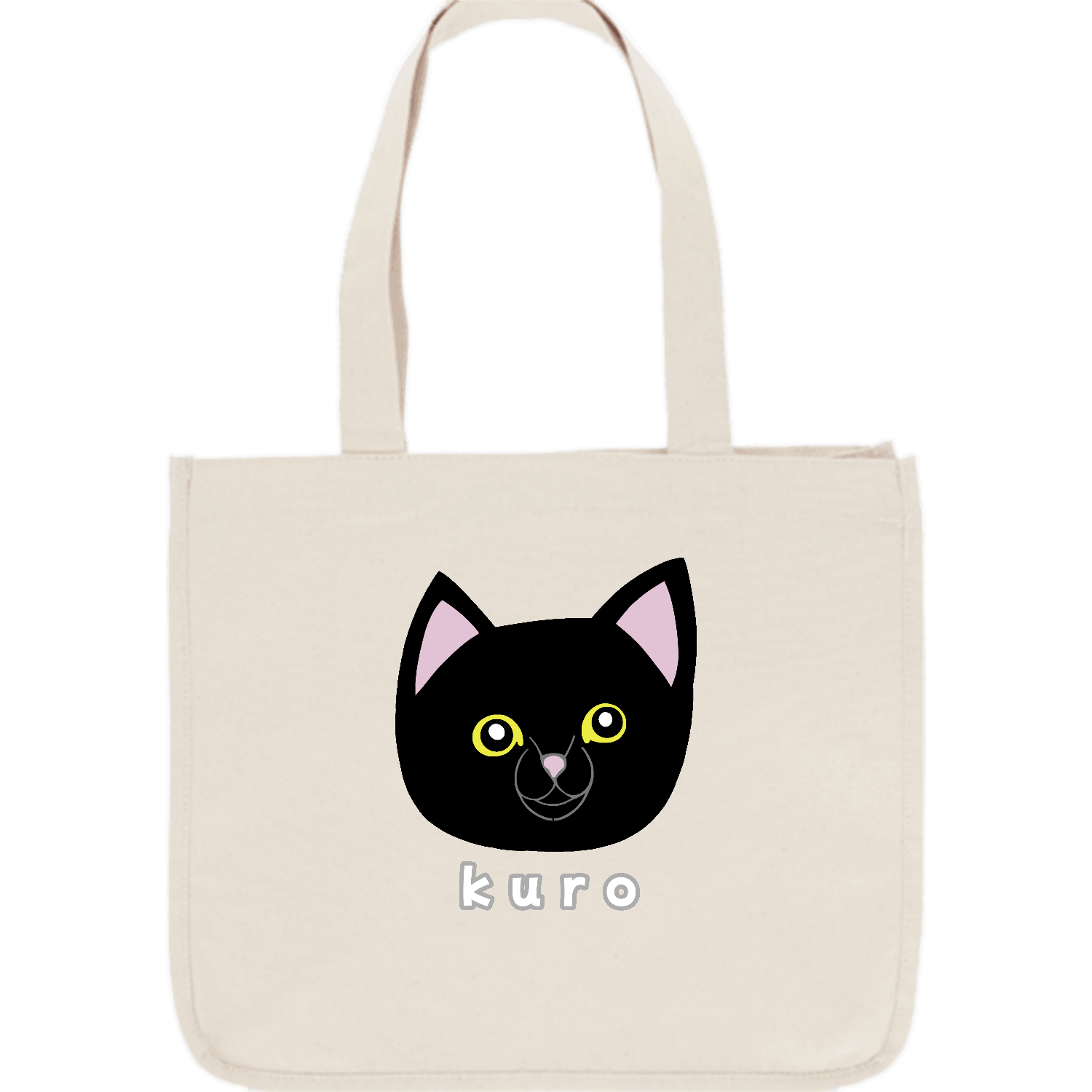 くろねこちゃん キャンバスホリデートート（M）