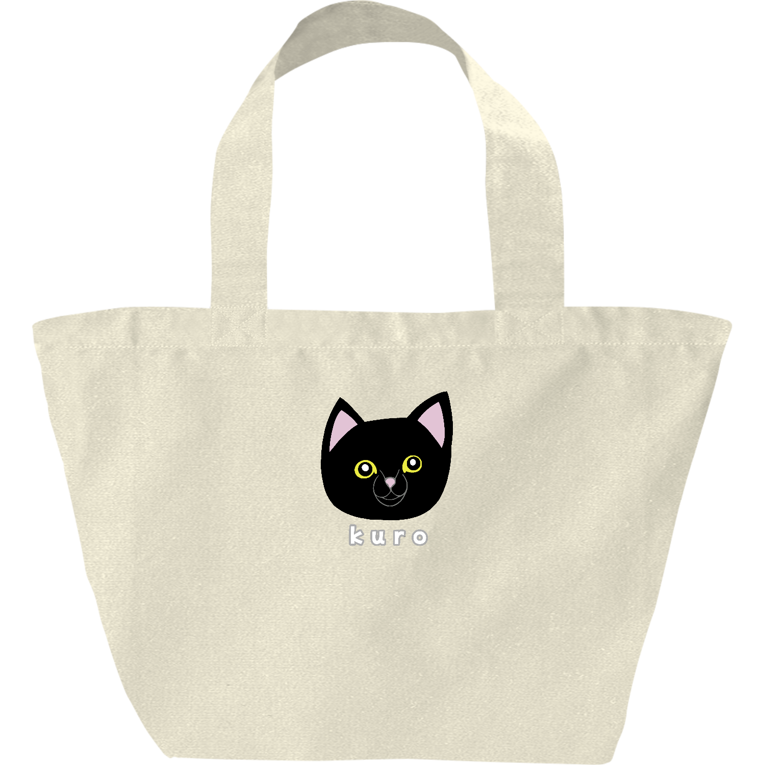 くろねこちゃん ヘヴィーキャンバス ランチバッグ