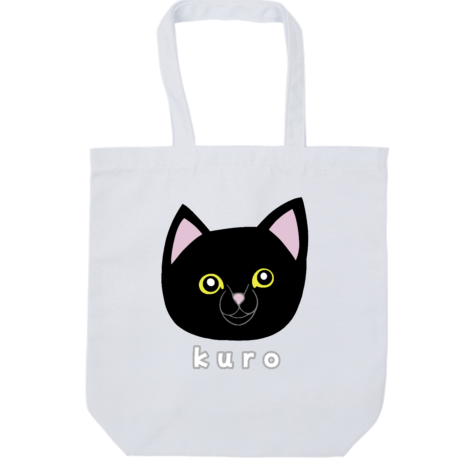 くろねこちゃん ポリキャンバストート(M)