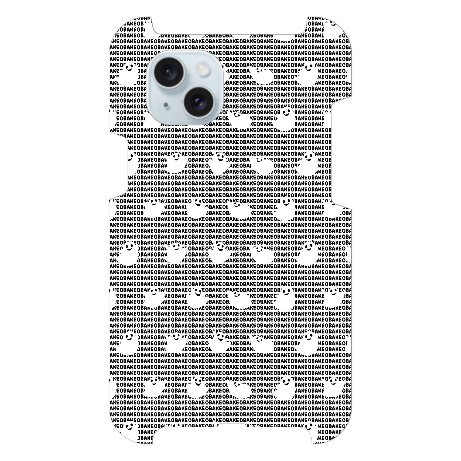 ばけばけオバケH　ラインがOBAKEver. iPhone15 Plus