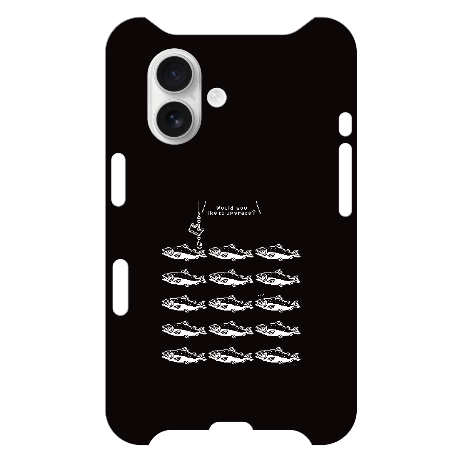 サーモンサモタンの群れB　ドット絵 iPhone16