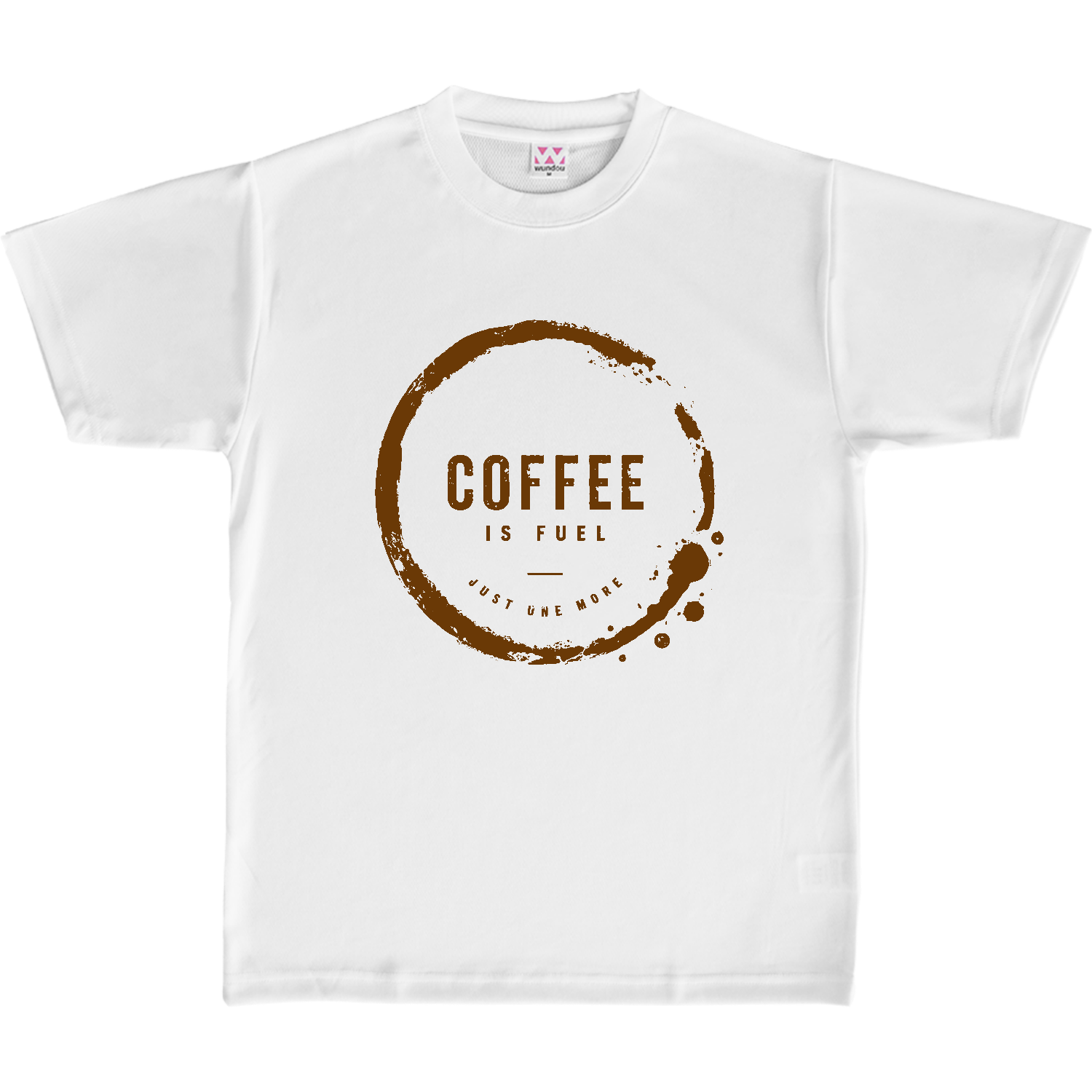 COFFEE・コーヒー・ロゴ【カフェ・グラフィック】 定番ドライライトＴシャツ