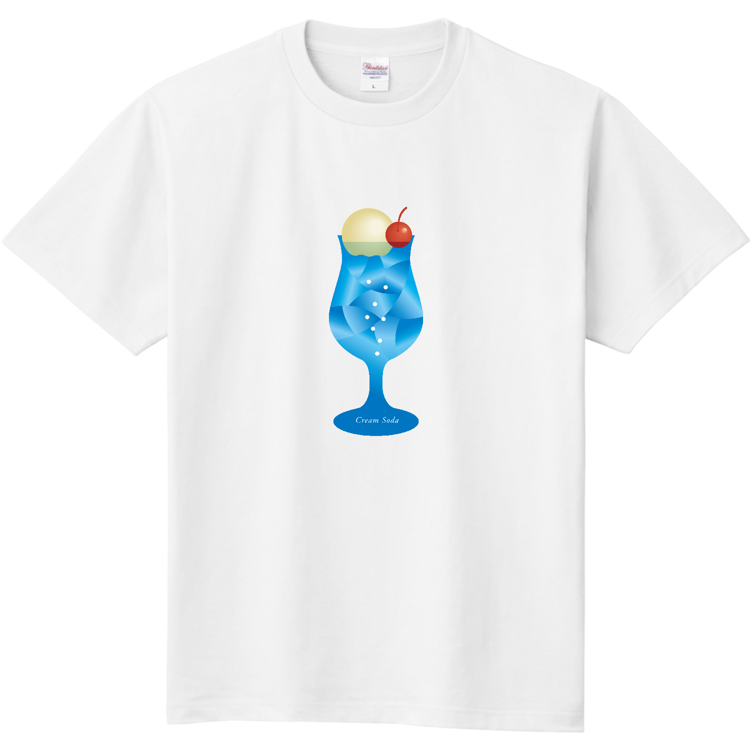 おいしいクリームソーダ・Cream Soda　2 定番Ｔシャツ