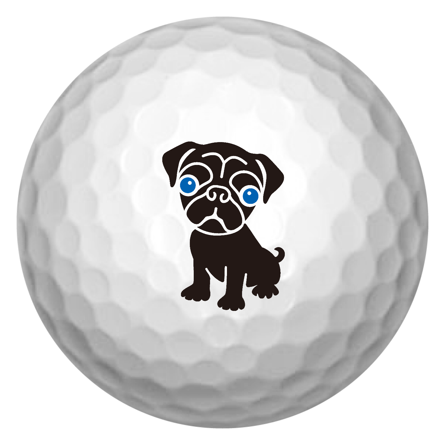 PUG・パグ ゴルフボール(3個セット)