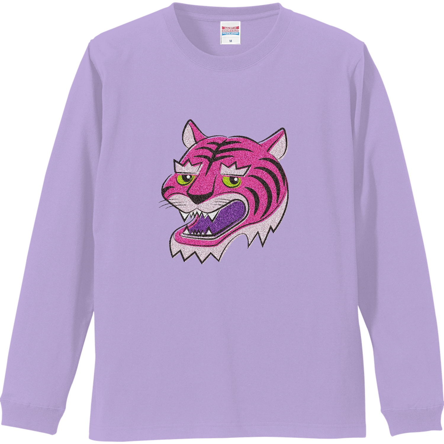 Pink Tiger  リブ付 ロングスリーブＴシャツ