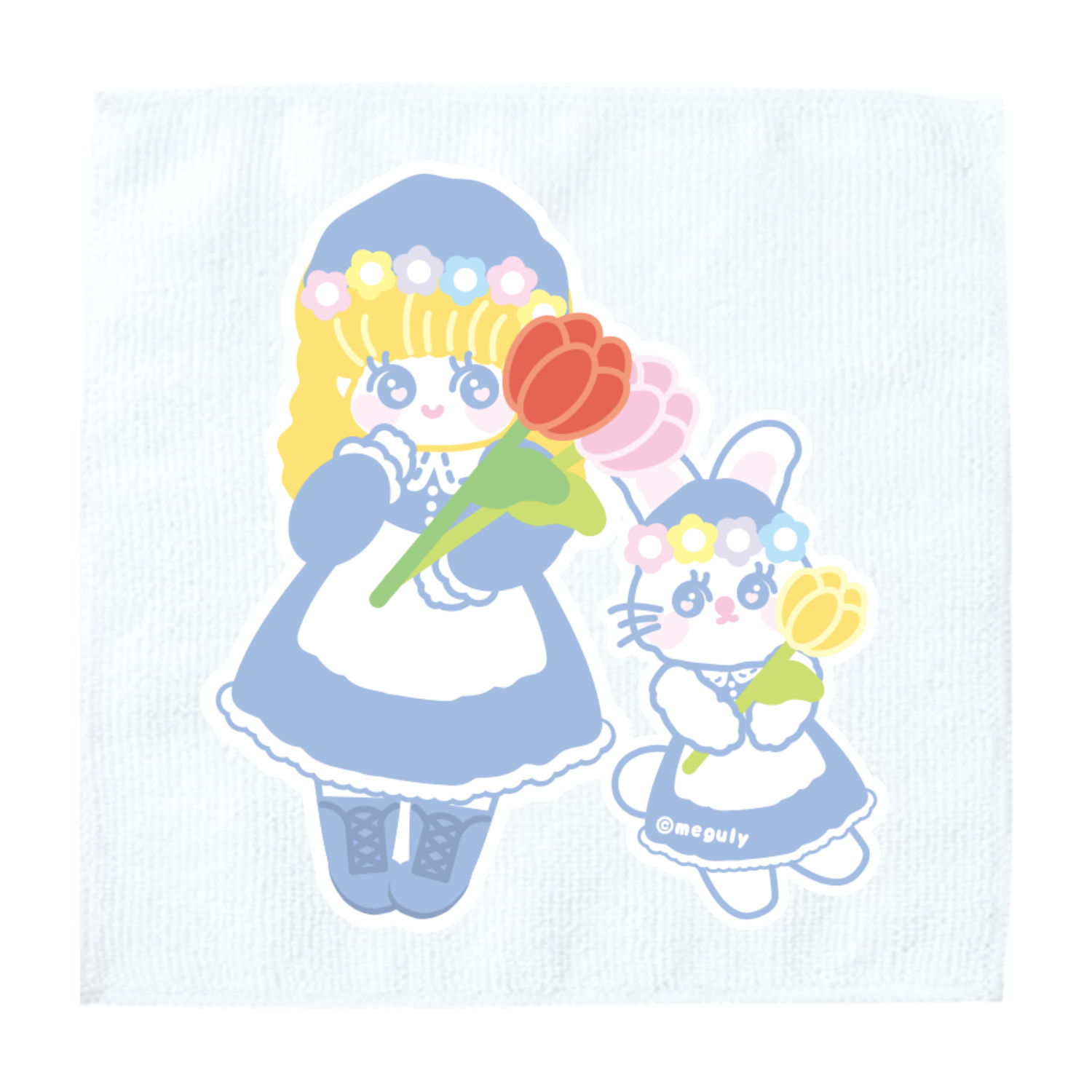 チューリップまつり ソフトタッチミニタオル