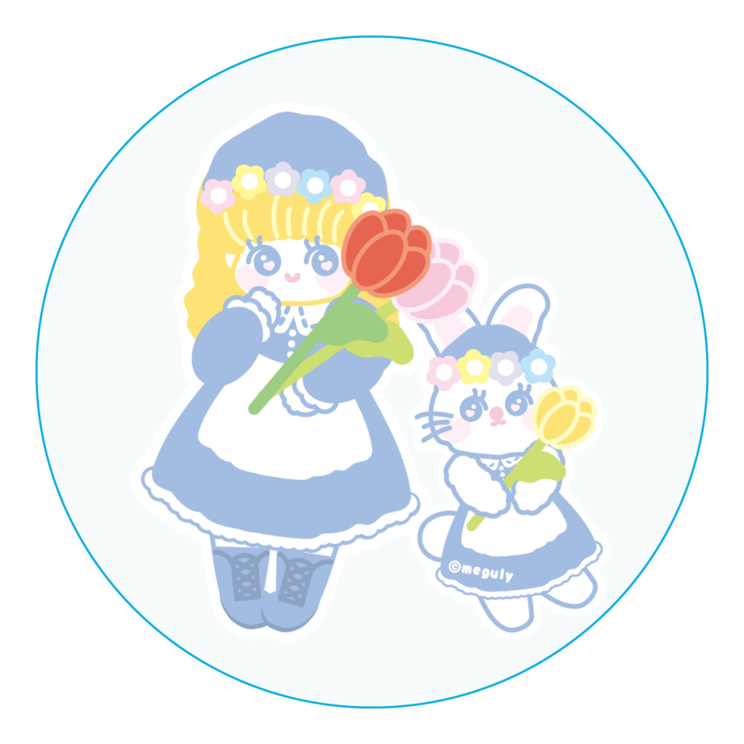 チューリップまつり アクリルコースター（丸）