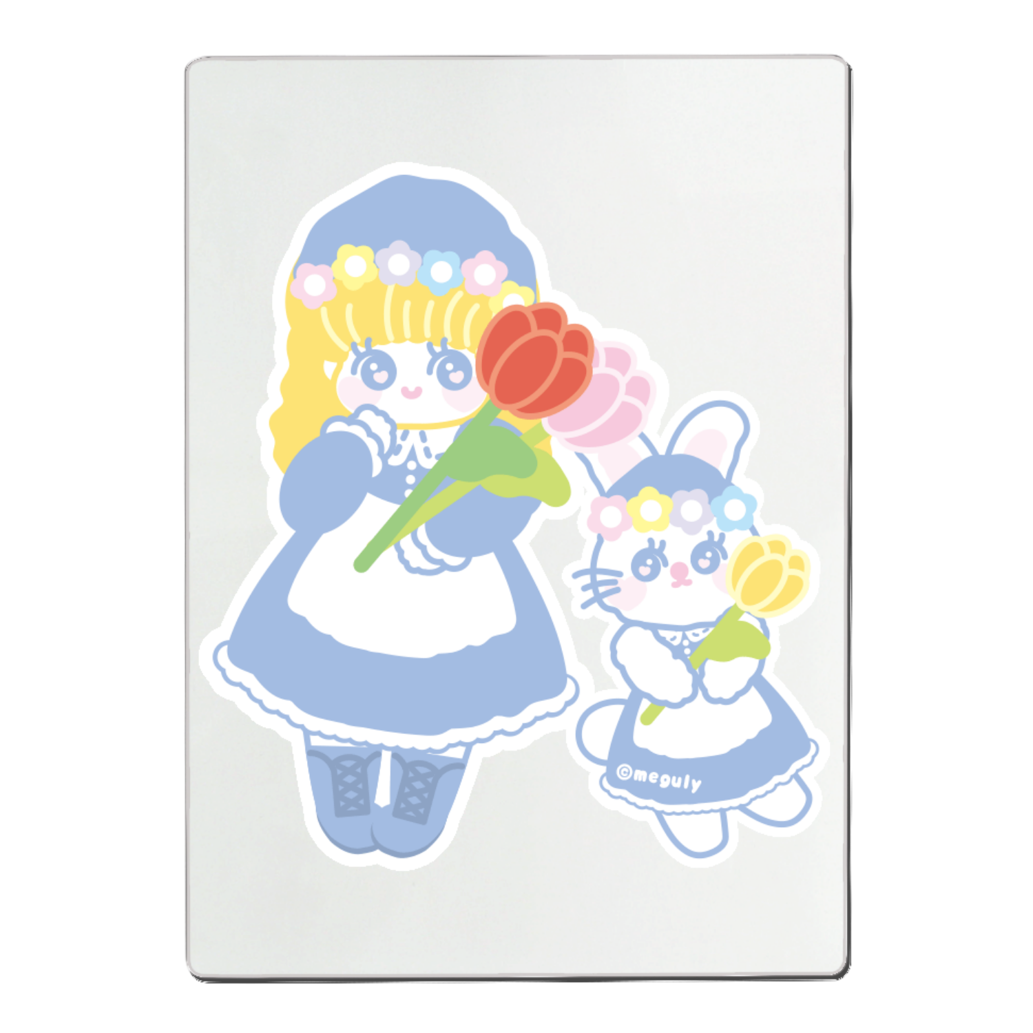 チューリップまつり 下敷きB5 (透明)