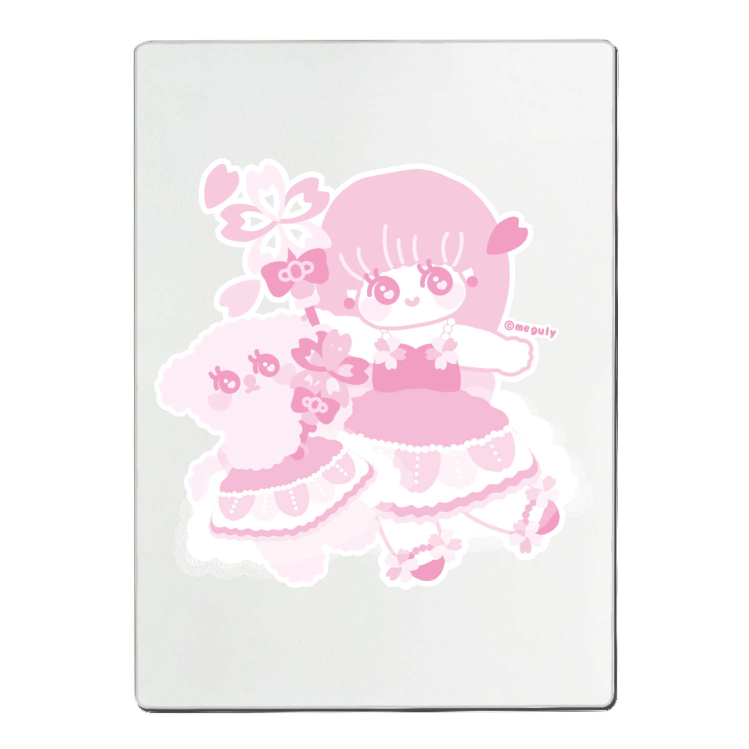 花咲か妖精さん 下敷きB5 (透明)