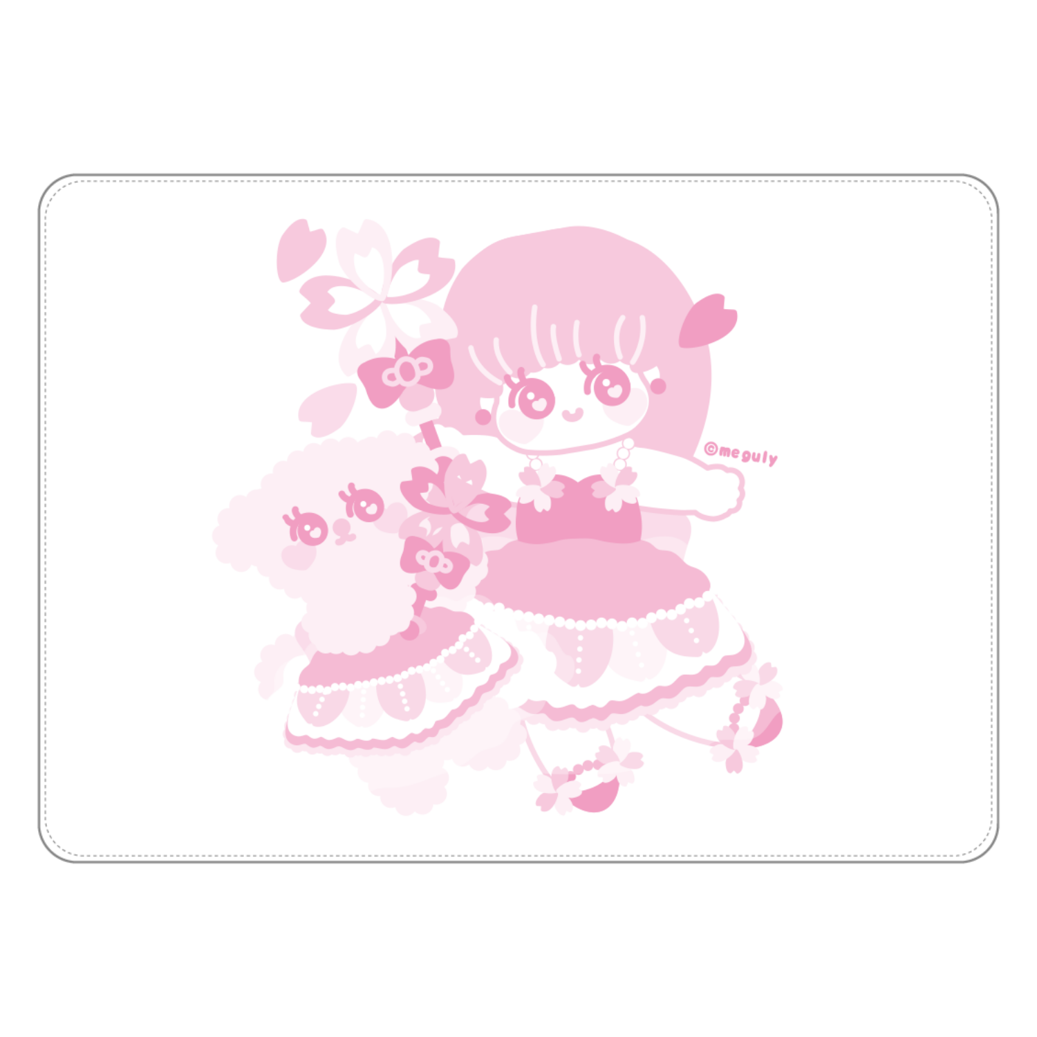 花咲か妖精さんタブレットケース汎用Mサイズ1