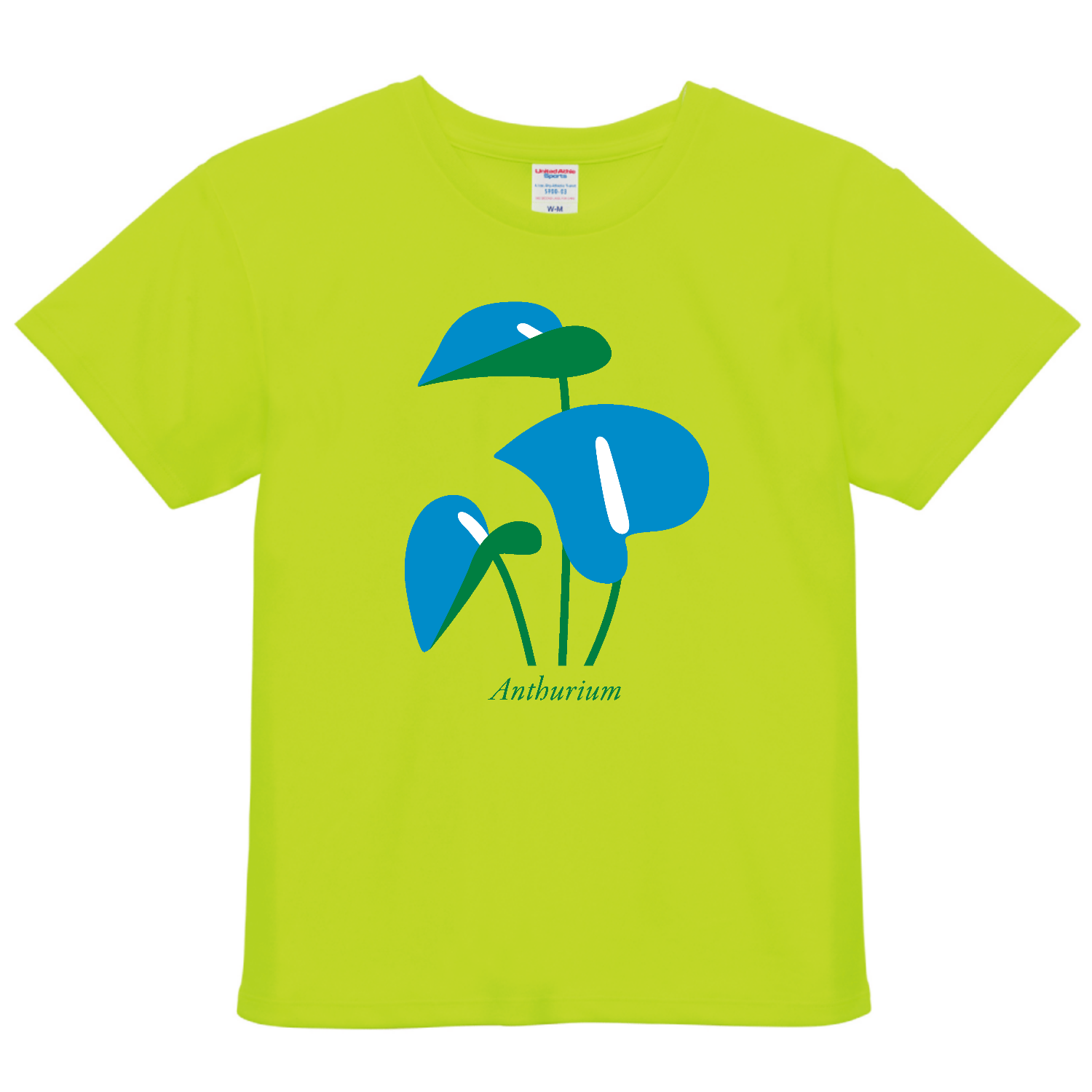 Anthurium Blue ドライアスレチック Ｔシャツ〈ウィメンズ〉