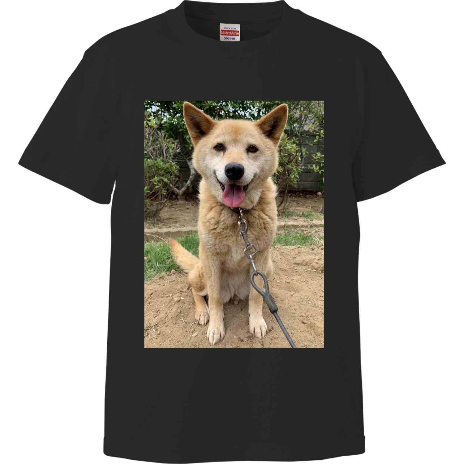 17歳犬ちいTシャツ(ハイクオリティーTシャツ)字が白バージョンハイクオリティーTシャツ1