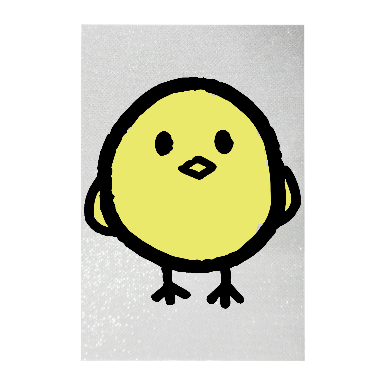 ただのひよこちゃん ペンライト(シート印刷)