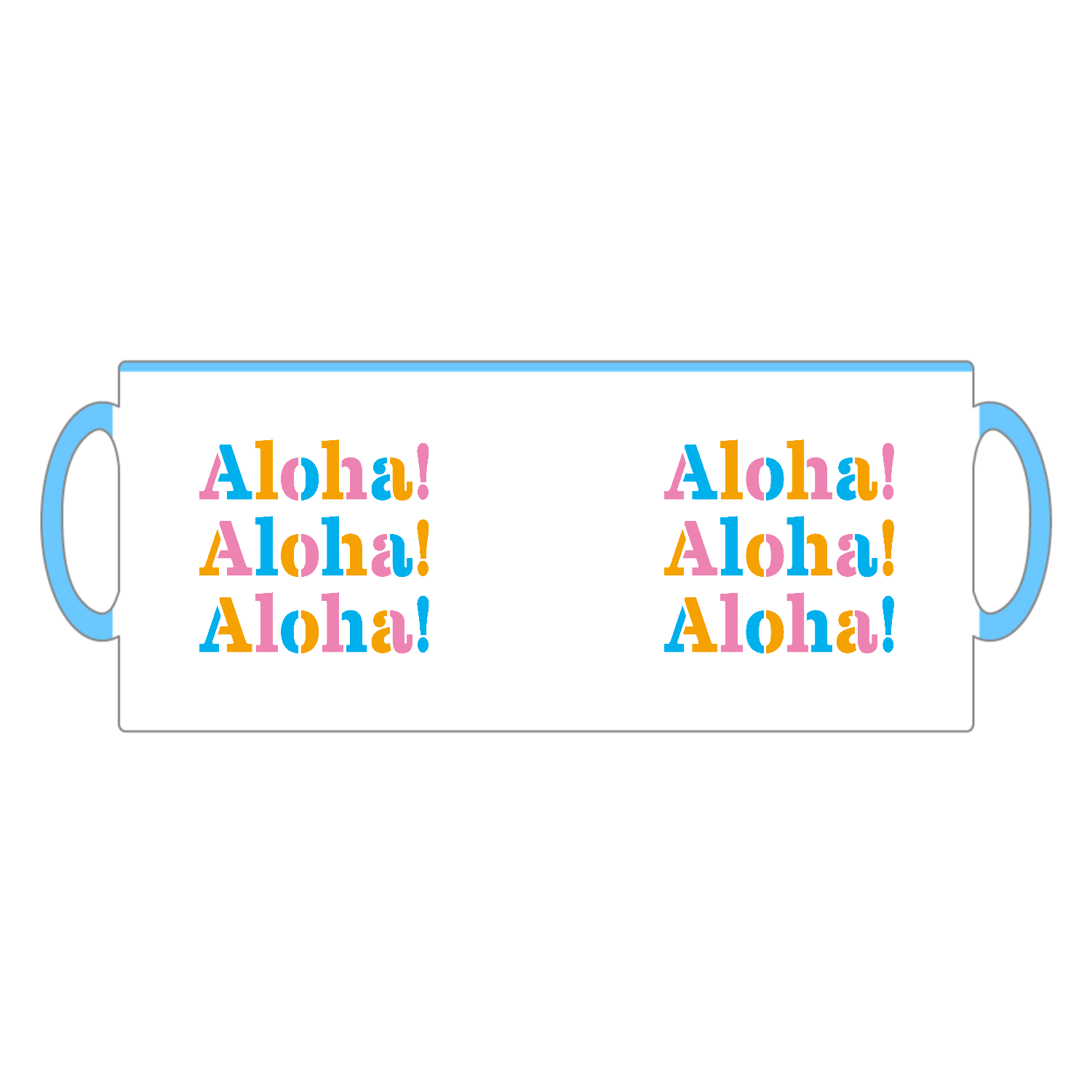 Aloha! 42トーンマグカップ1