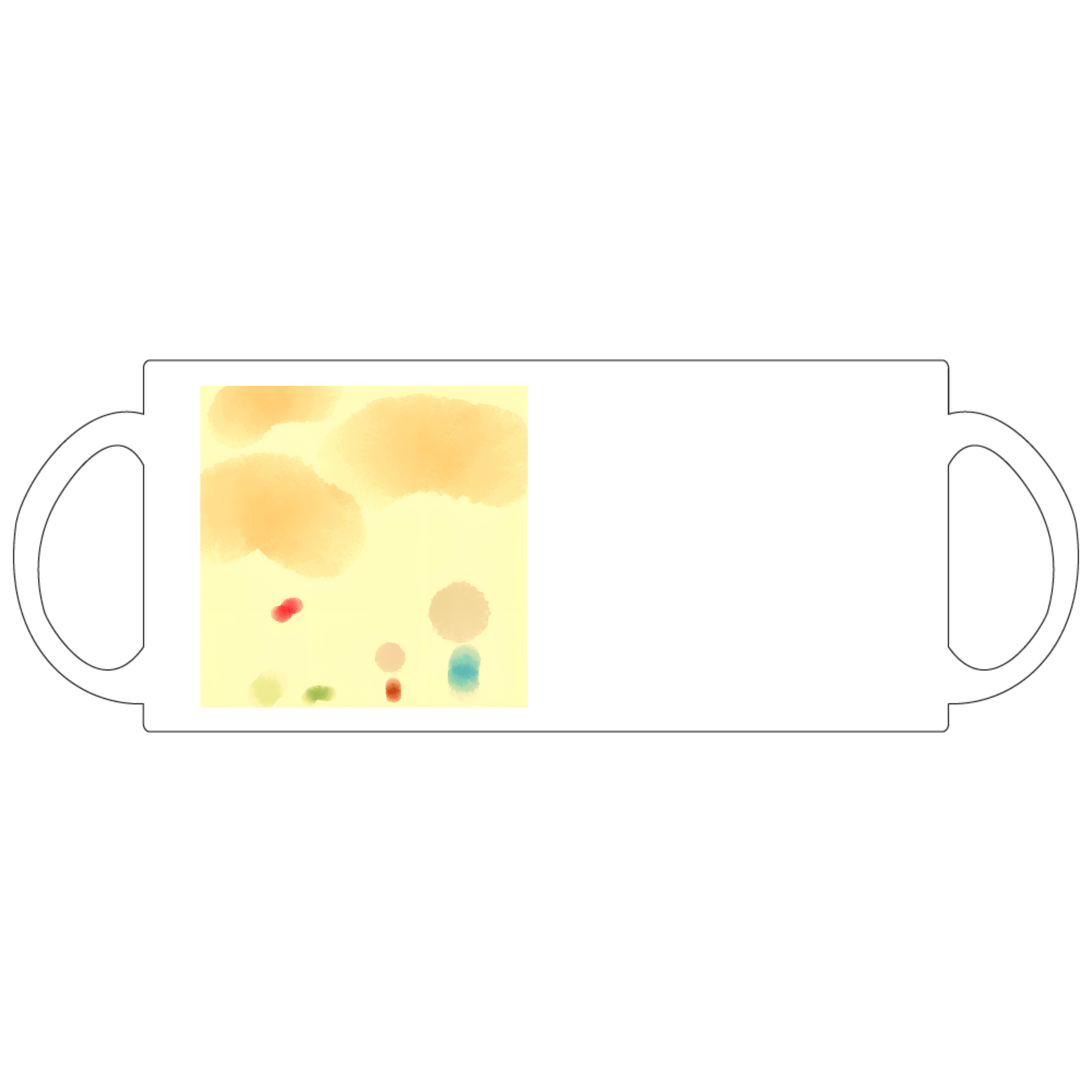 夕暮れおっかぁ定番マグカップ1