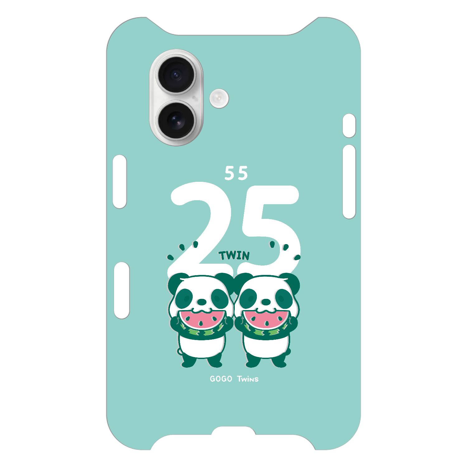 5525 PANDAS　GOGO 双子ちゃんパンダちゃん iPhone16