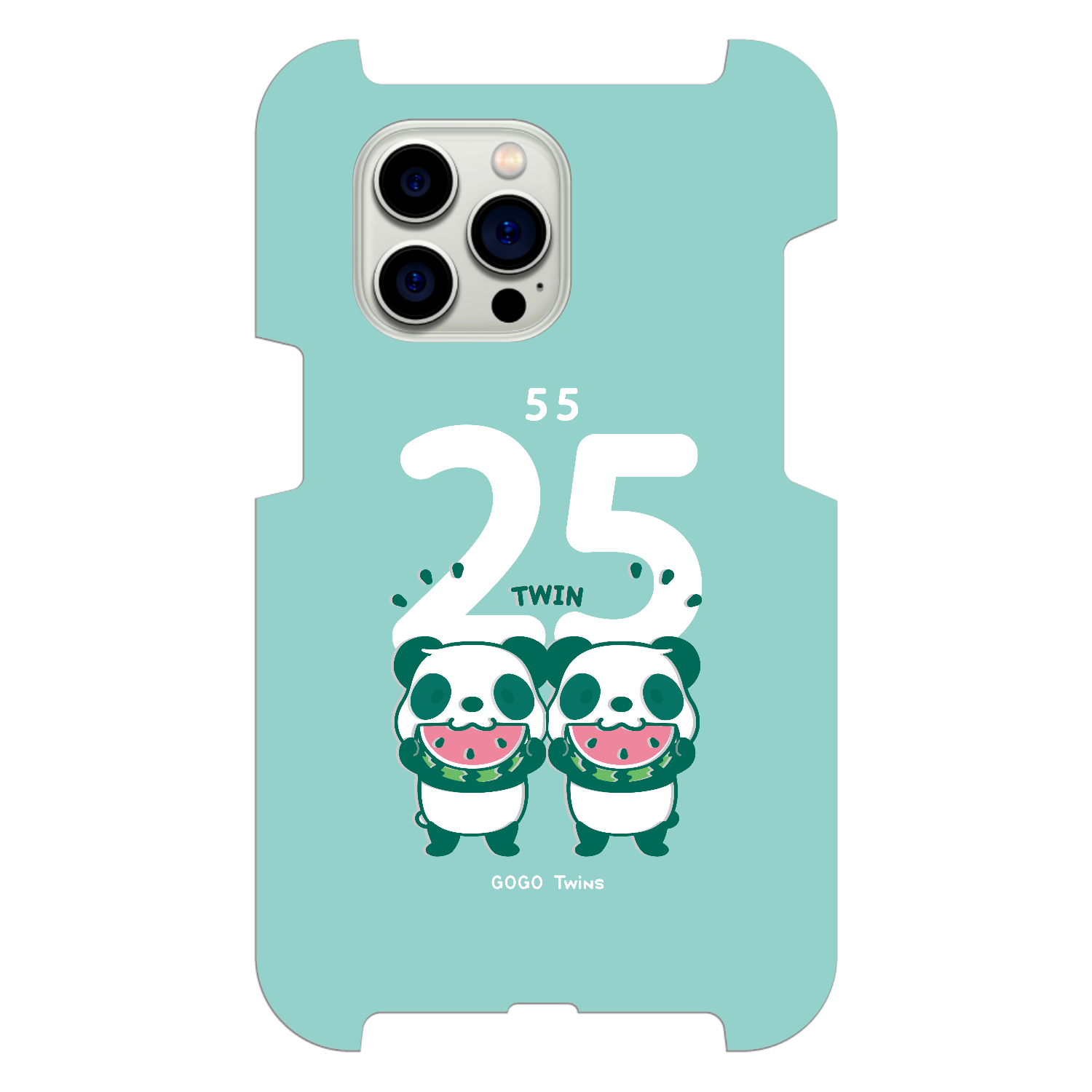 5525 PANDAS　GOGO 双子ちゃんパンダちゃん iPhone15 Pro Max