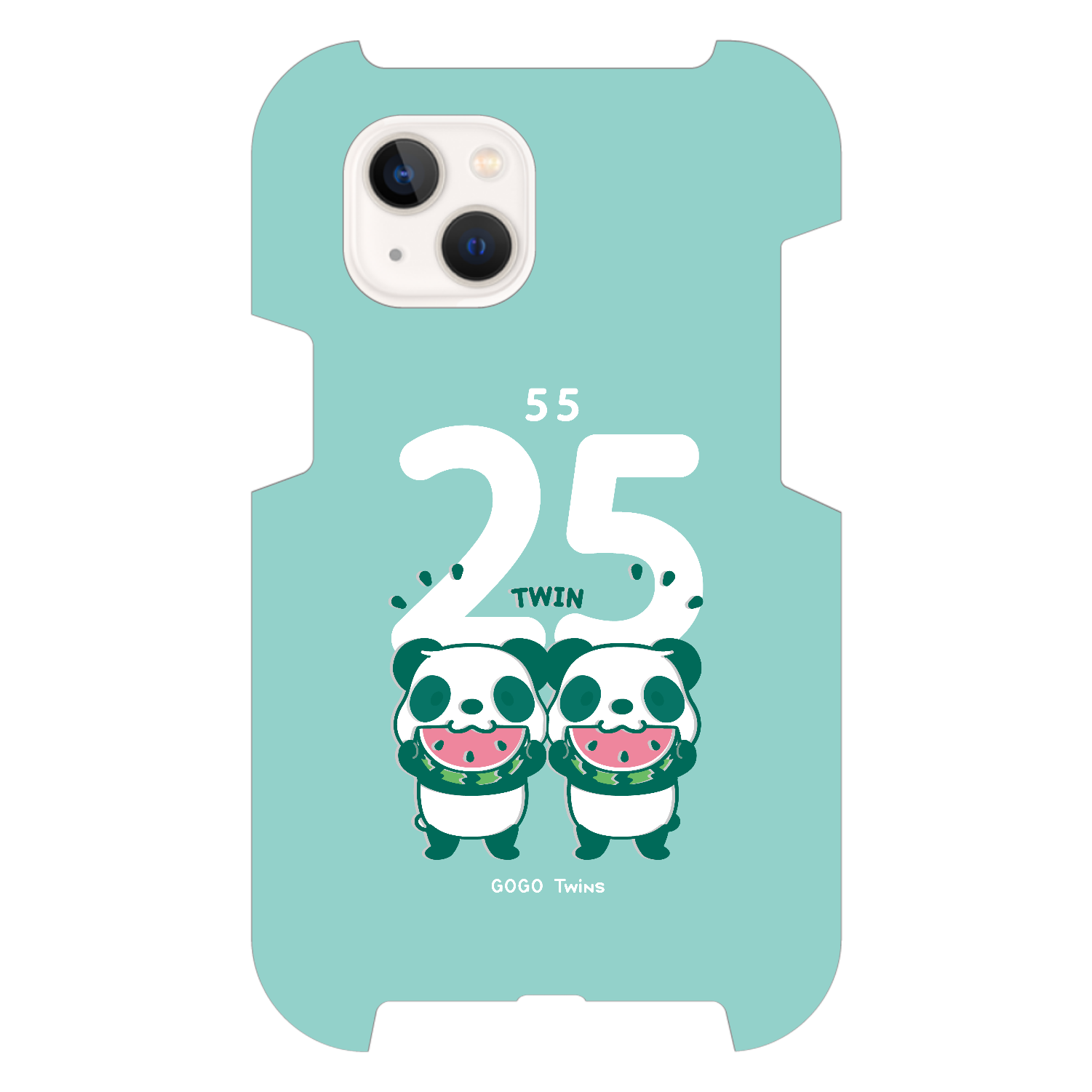 5525 PANDAS　GOGO 双子ちゃんパンダちゃんiPhone141