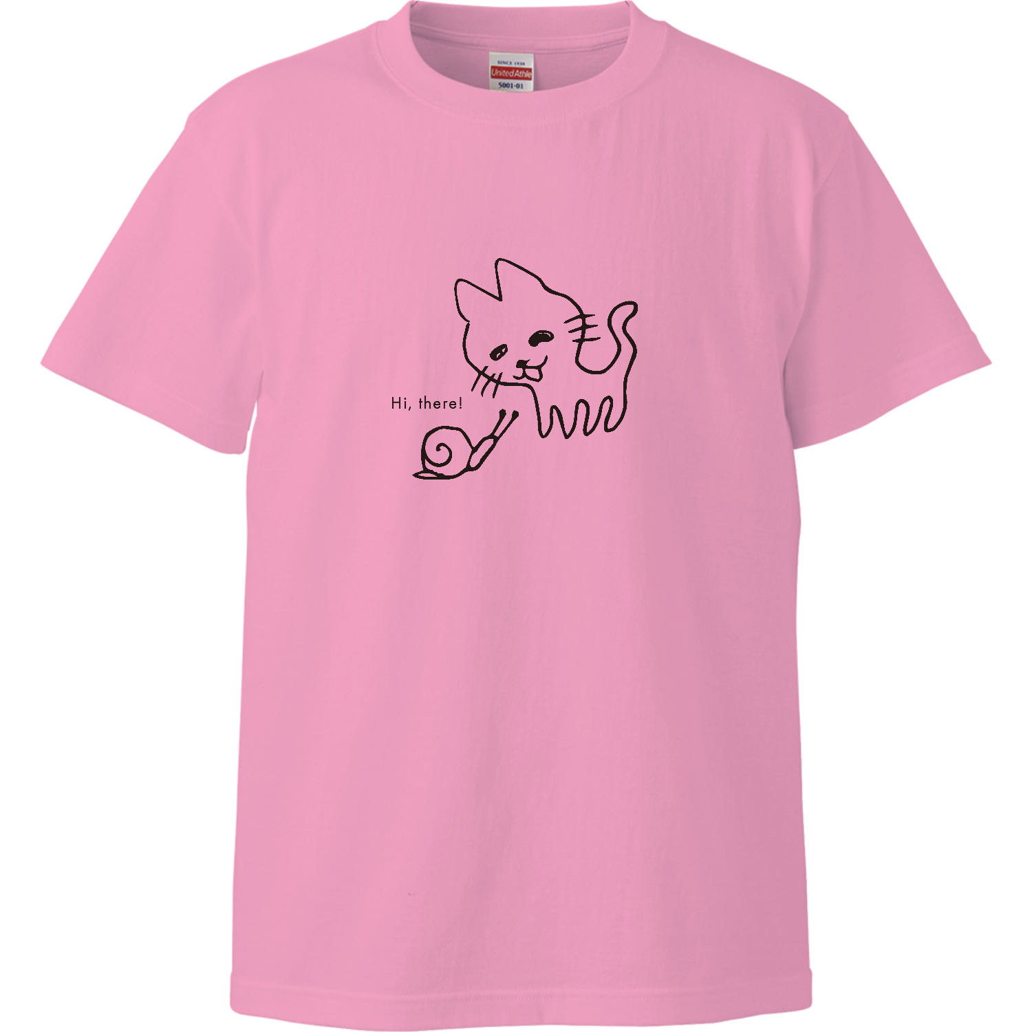Hi, there! やあ! ハイクオリティーTシャツ