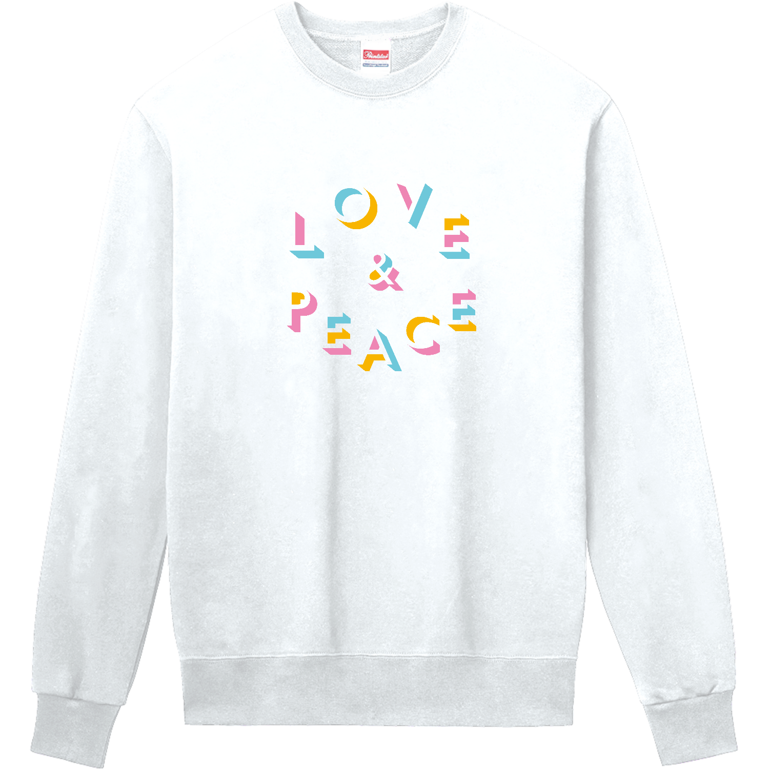 Love & Peace定番スウェットの商品購入ページ｜クリエイターの