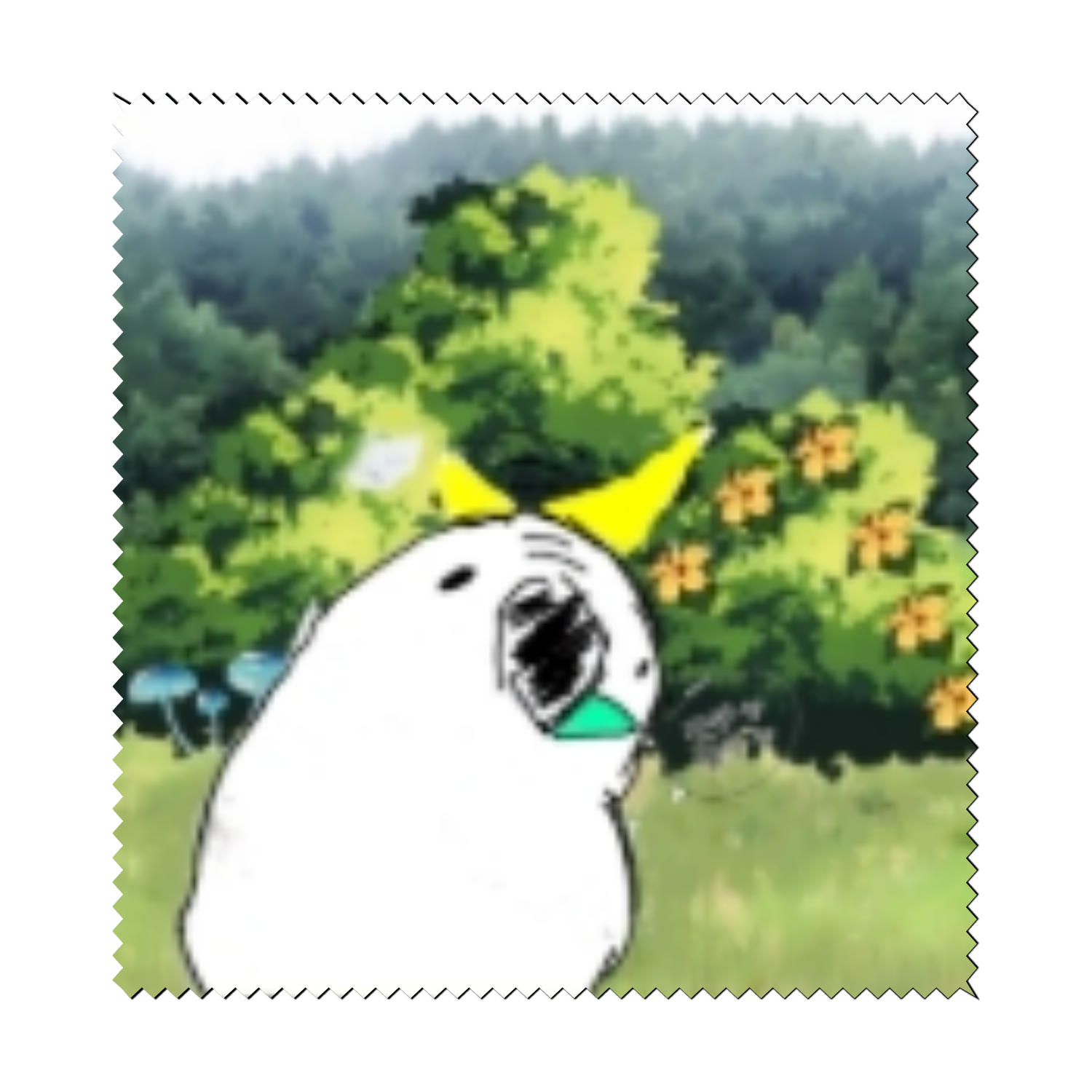 やるきばたんマイクロファイバーメガネ拭き1