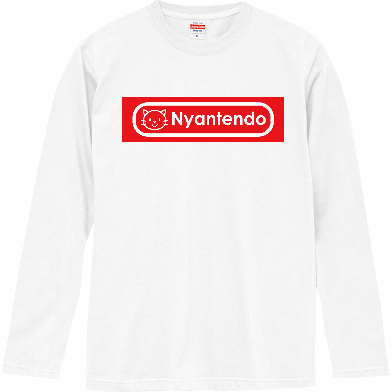 Nyantendo / ニャンテンドー ロングスリーブTシャツ