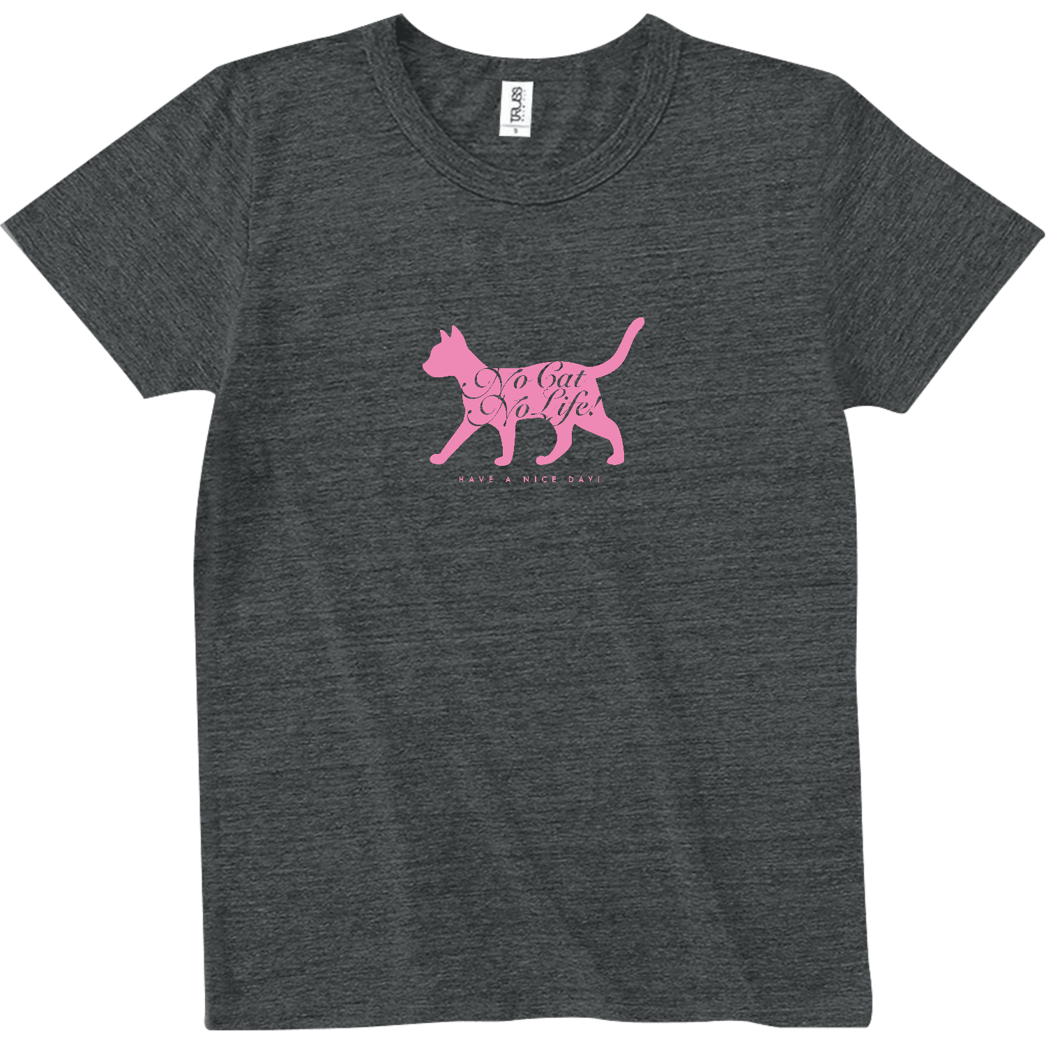 NO CAT NO LIFE 9 トライブレンドTシャツ