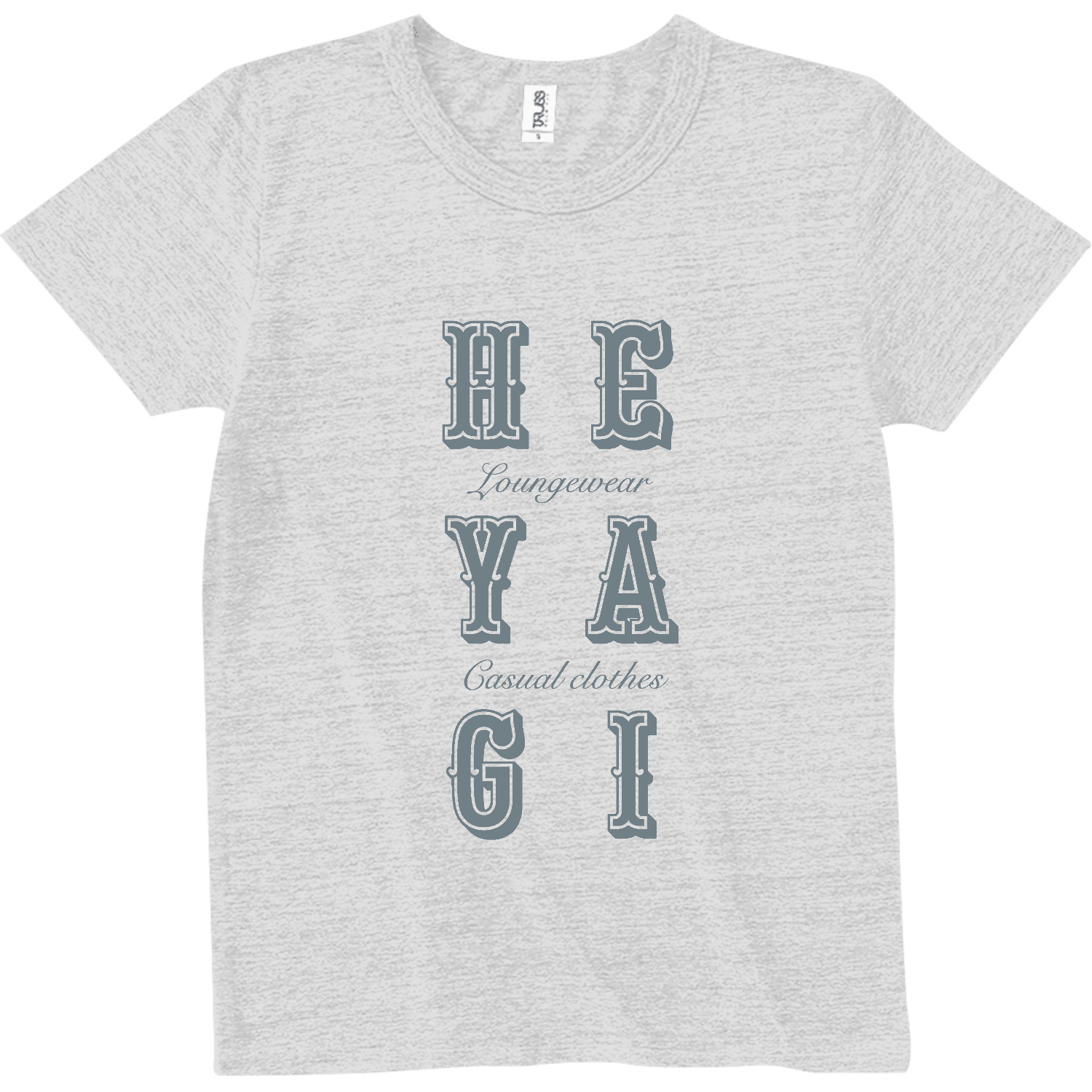 HEYAGI・部屋着 1 トライブレンドTシャツ