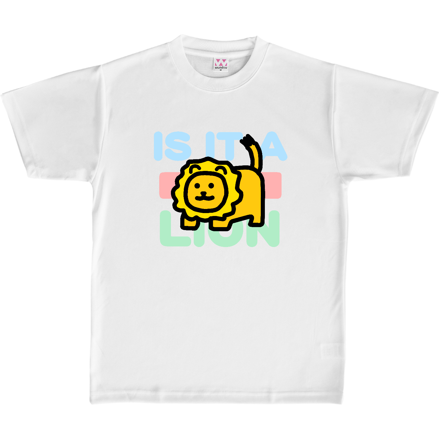 ライオン（カラフル） 定番ドライライトＴシャツ