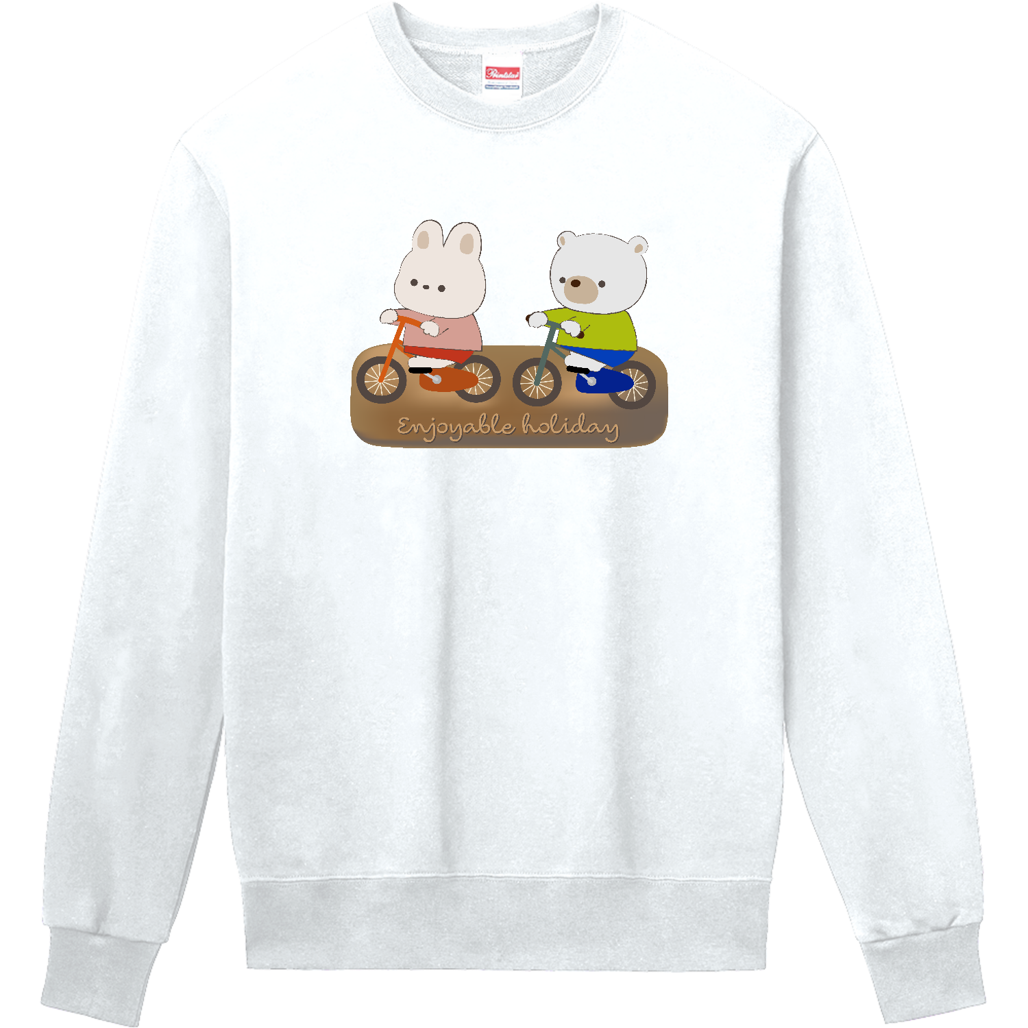 enjoyable holiday（楽しい休暇）定番スウェットの商品購入ページ 