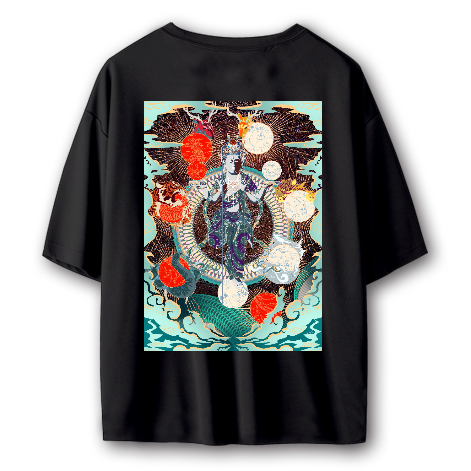 尊星王 Tシャツ｜みー君 - オリラボマーケット