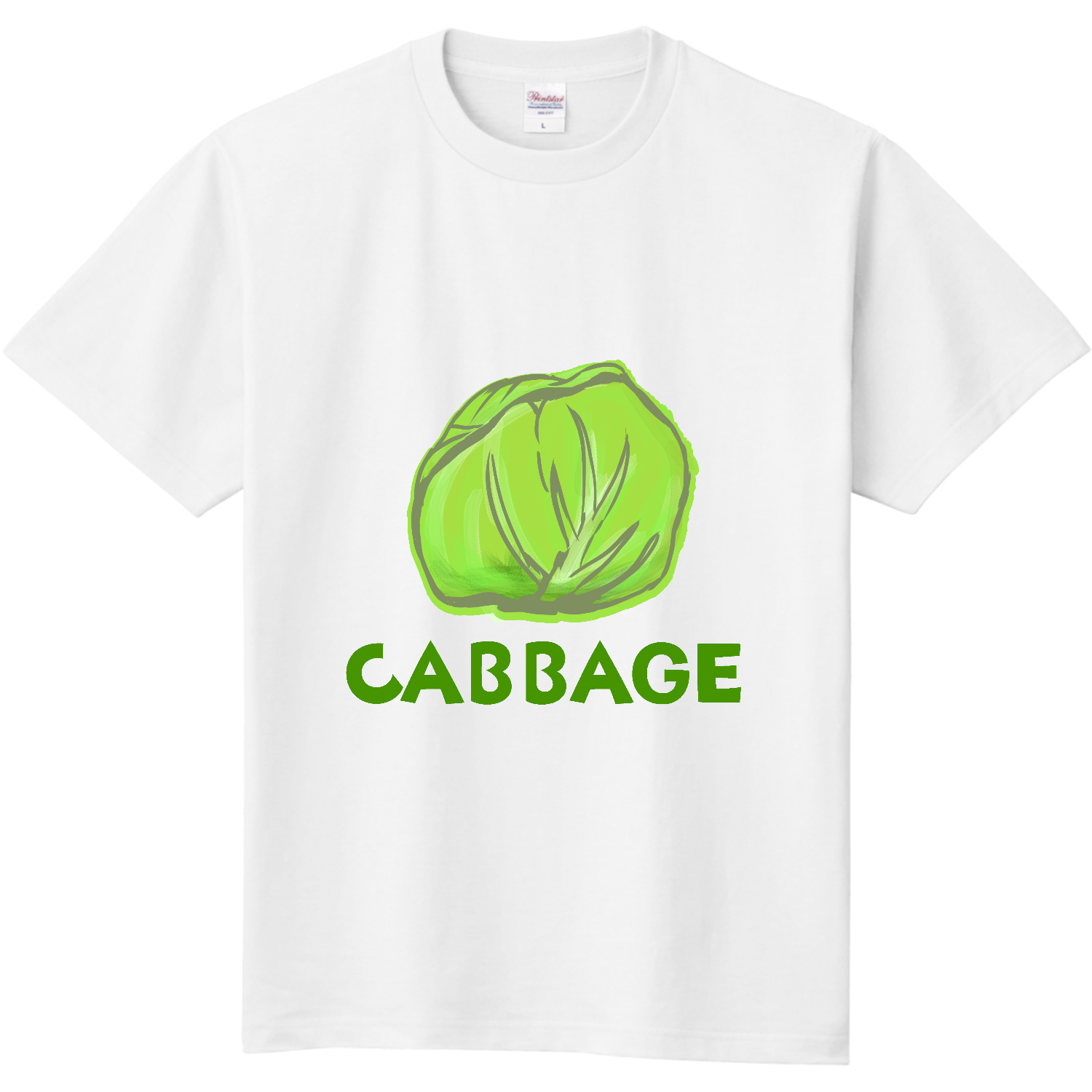 手書きのキャベツ 定番Ｔシャツ