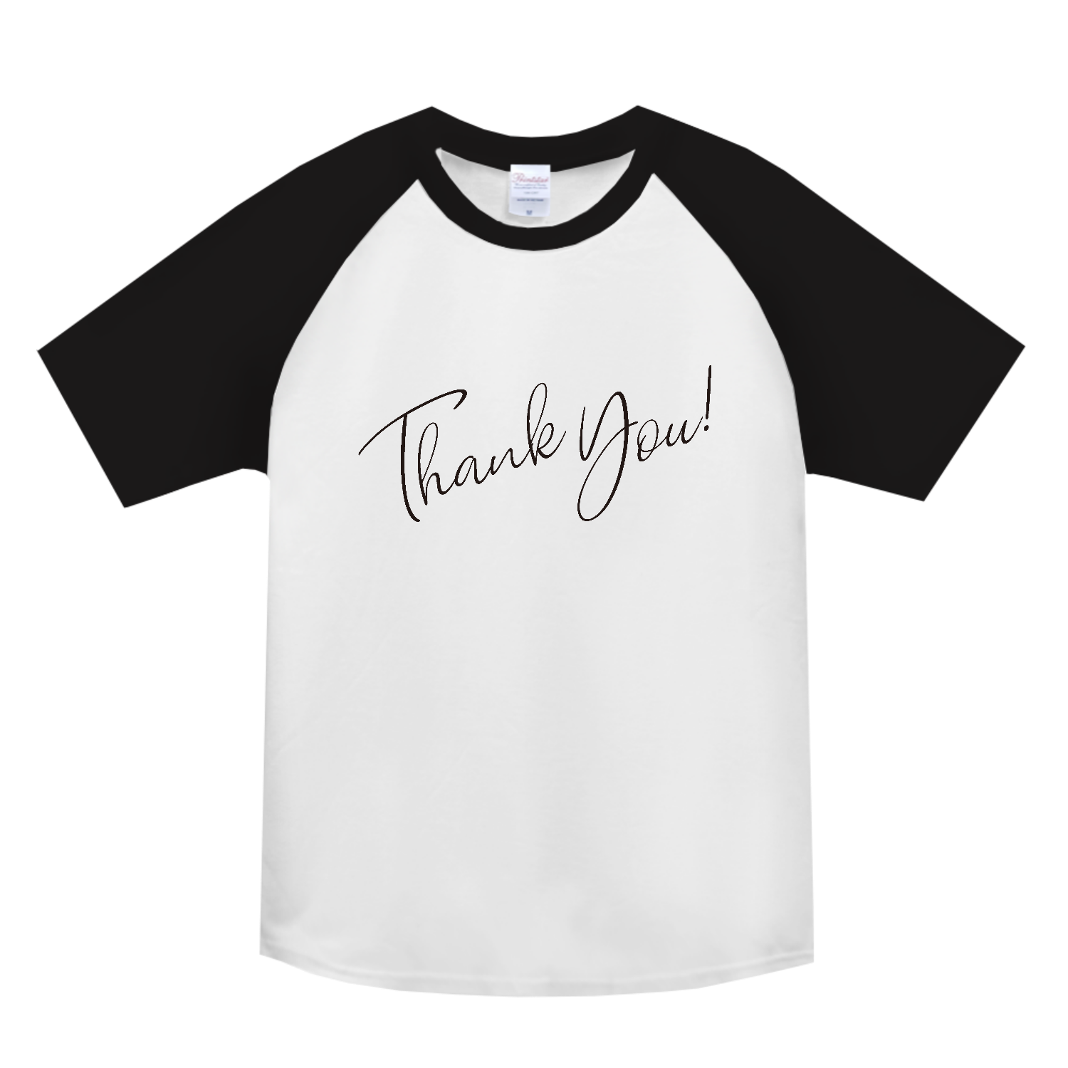 Thank You 感謝 1 ヘビーウェイトラグランＴシャツ