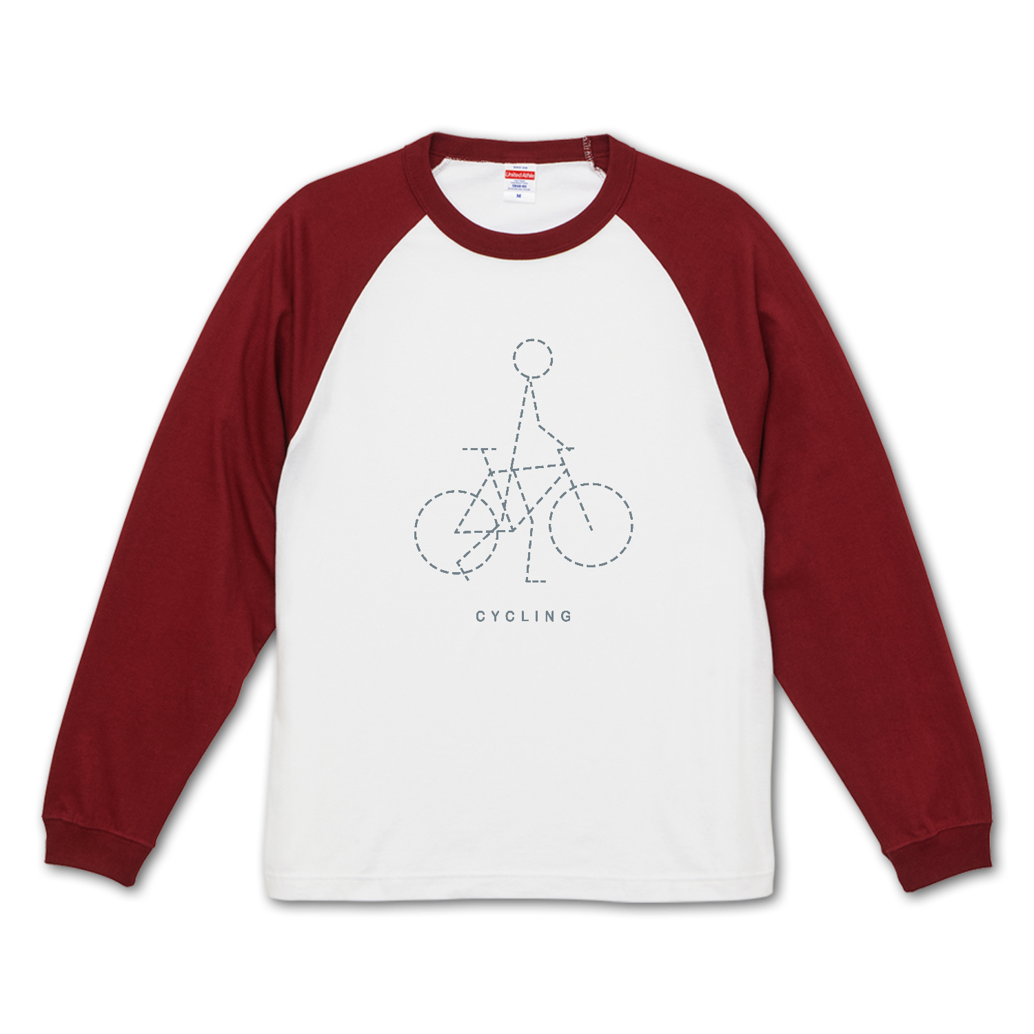 CYCLING 01 ラグランロングスリーブTシャツ（1.6インチリブ）