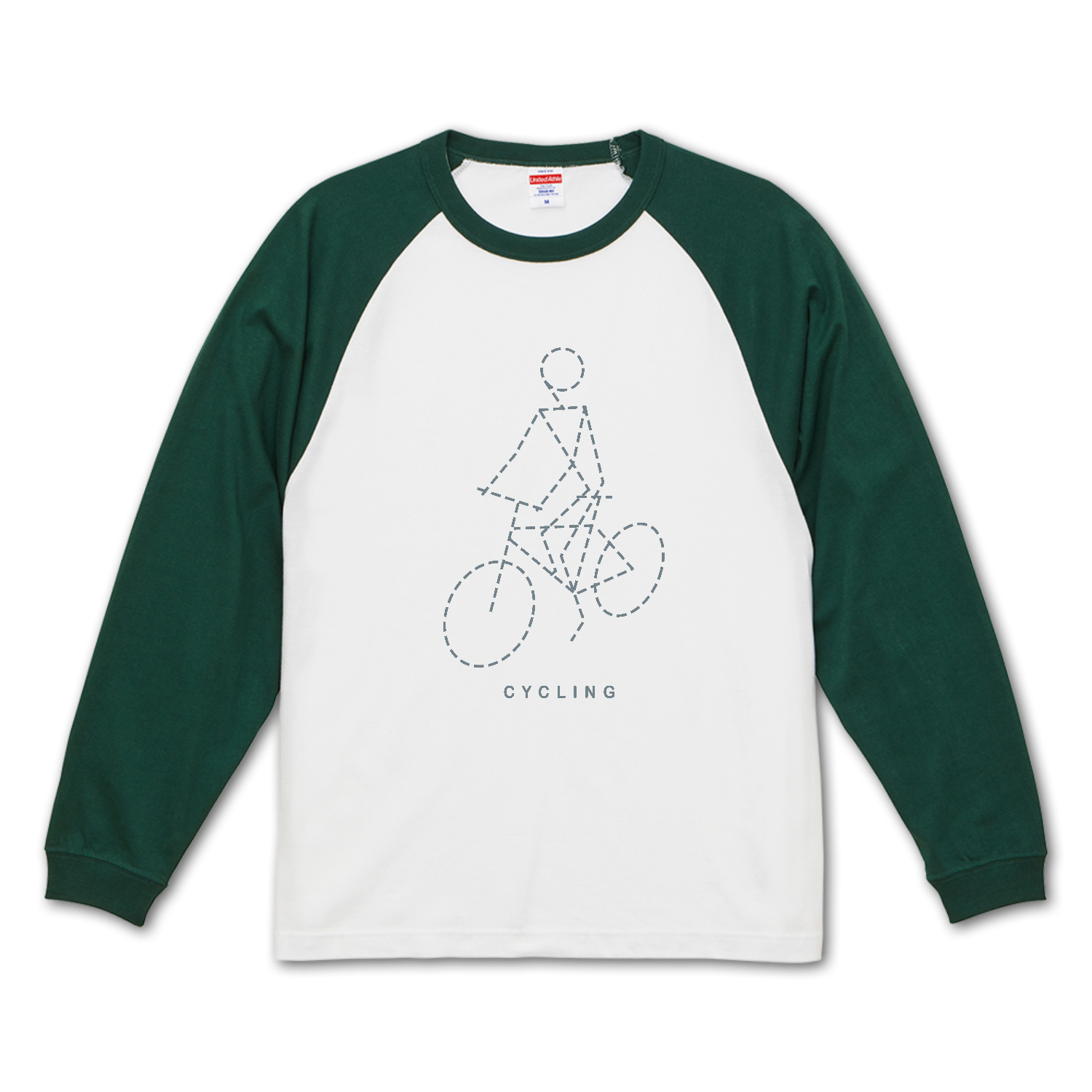 CYCLING 02 ラグランロングスリーブTシャツ（1.6インチリブ）