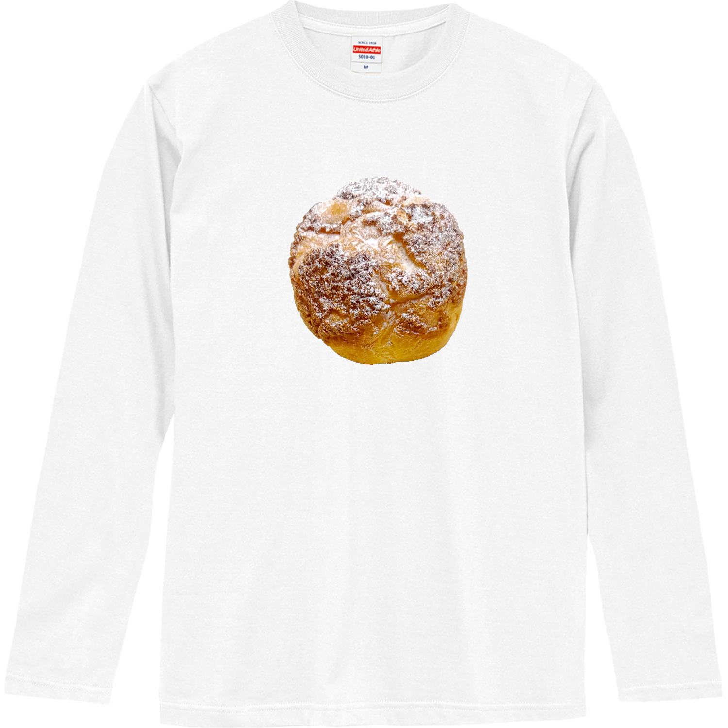 シュークリーム（クッキーシュー） ロングスリーブTシャツ