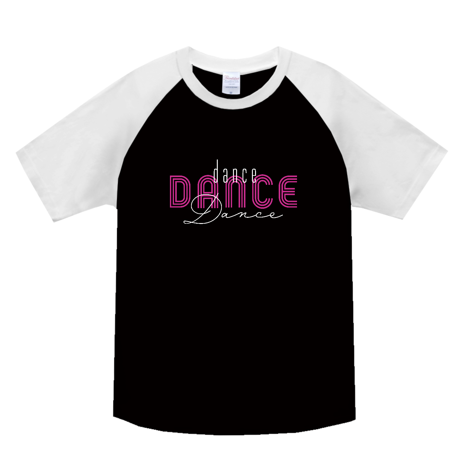 DANCE DANCE DANCE・ダンス大好き! 2 ヘビーウェイトラグランＴシャツ