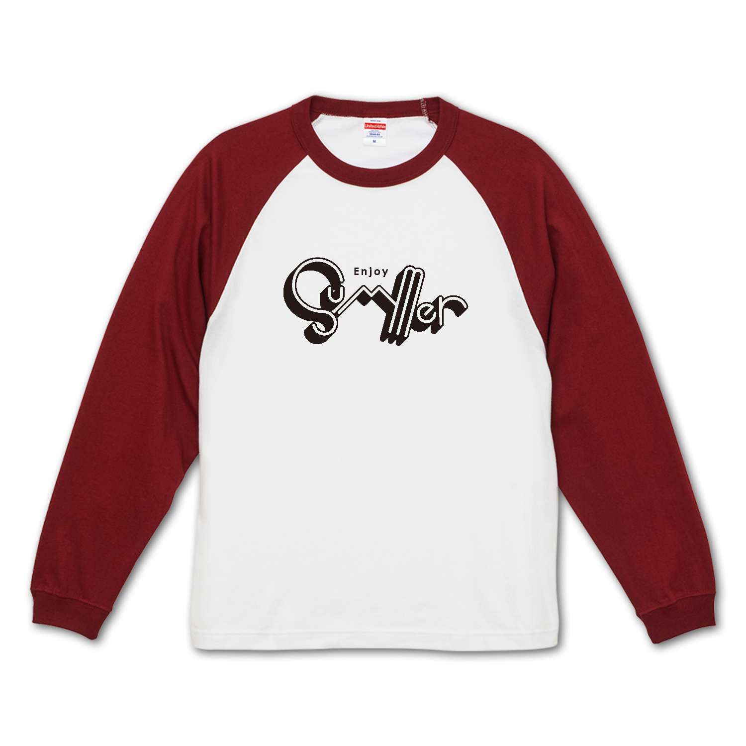 Enjoy SUMMER 1 ラグランロングスリーブTシャツ（1.6インチリブ）