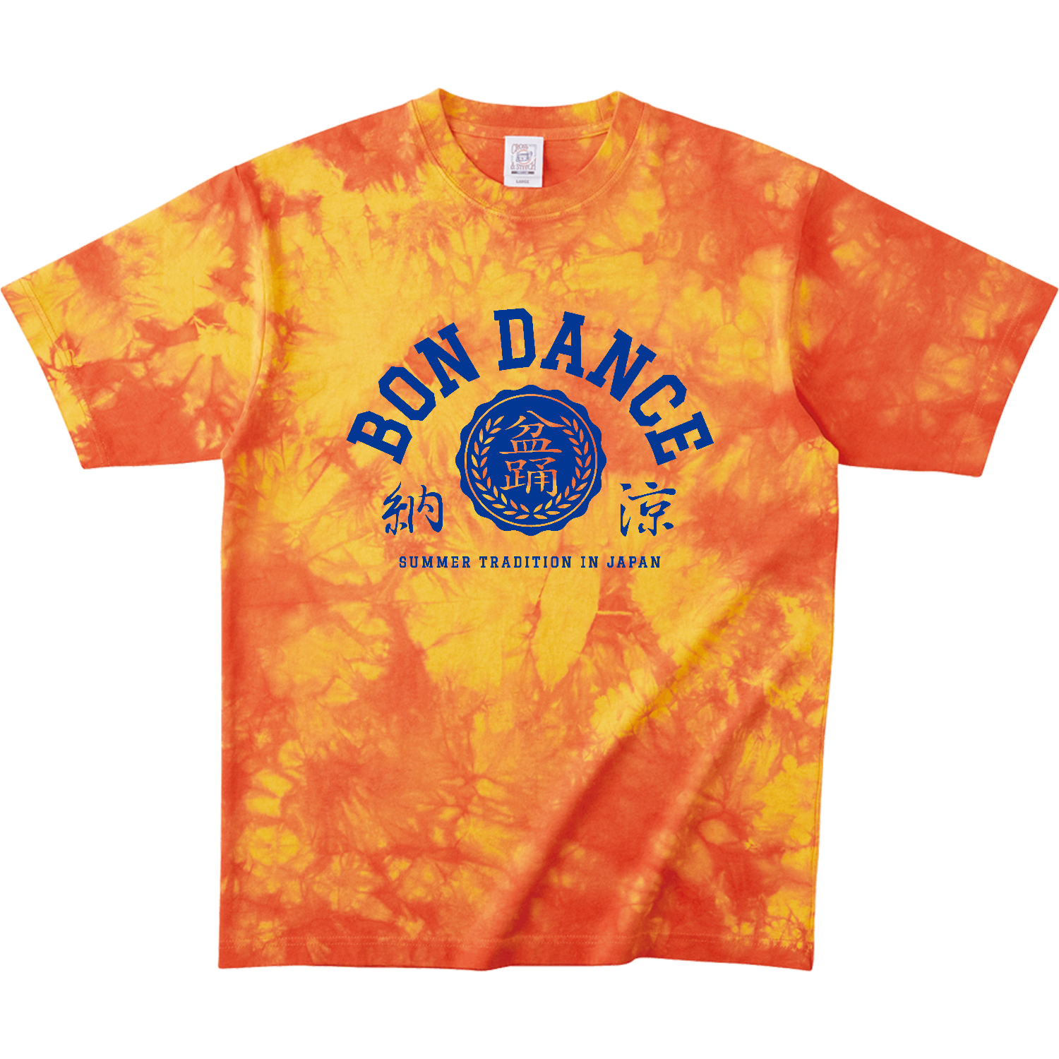 BON DANCE・盆踊り 1 タイダイＴシャツ