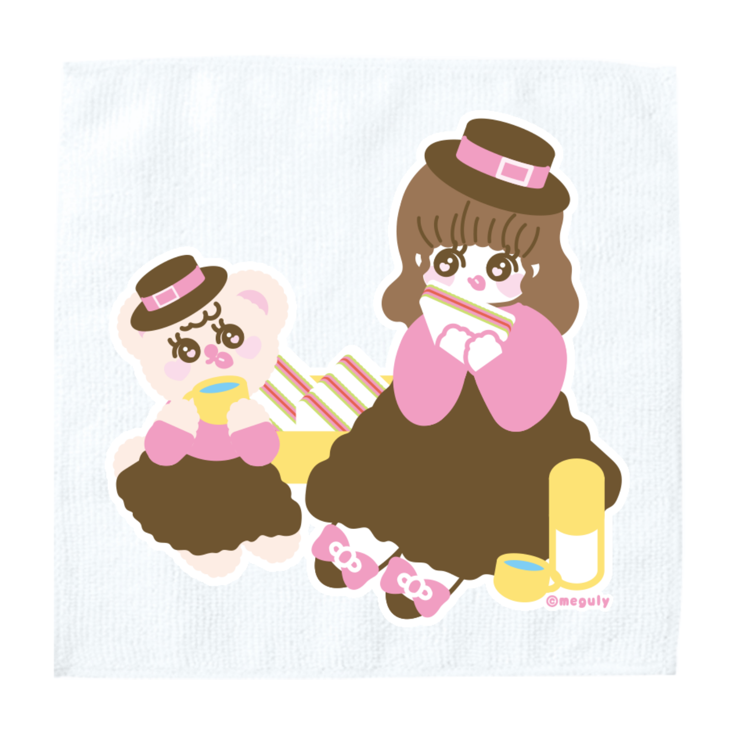 ピクニック ソフトタッチミニタオル