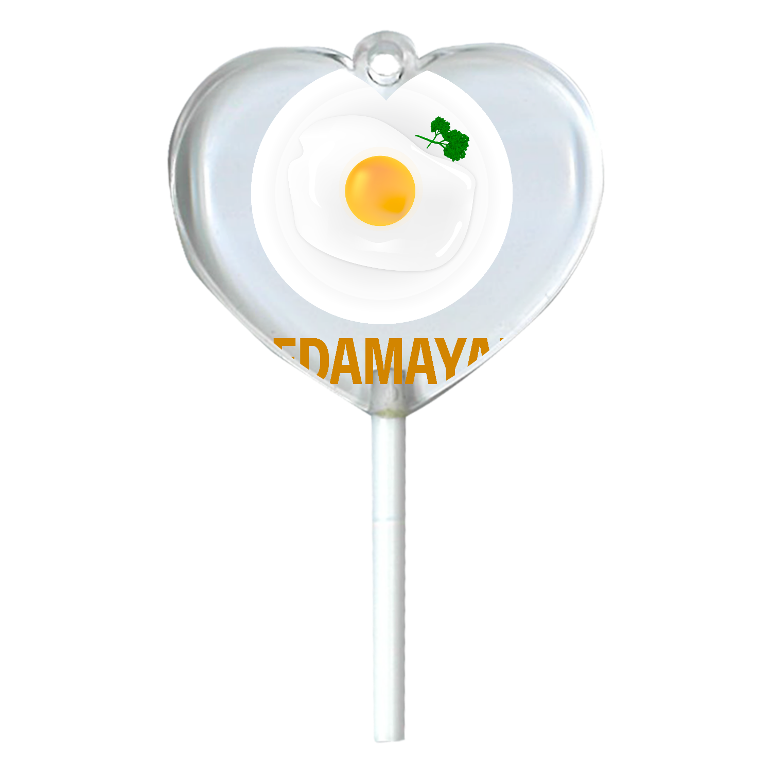 ザ・目玉焼き！ハートキャンディアクリルチャームの商品購入ページ