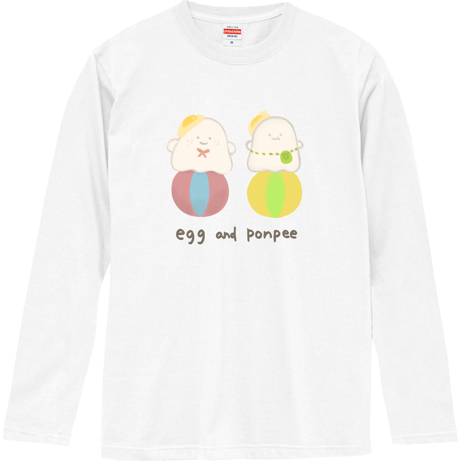 エッグとポンピー定番Tシャツの商品購入ページ｜クリエイターの